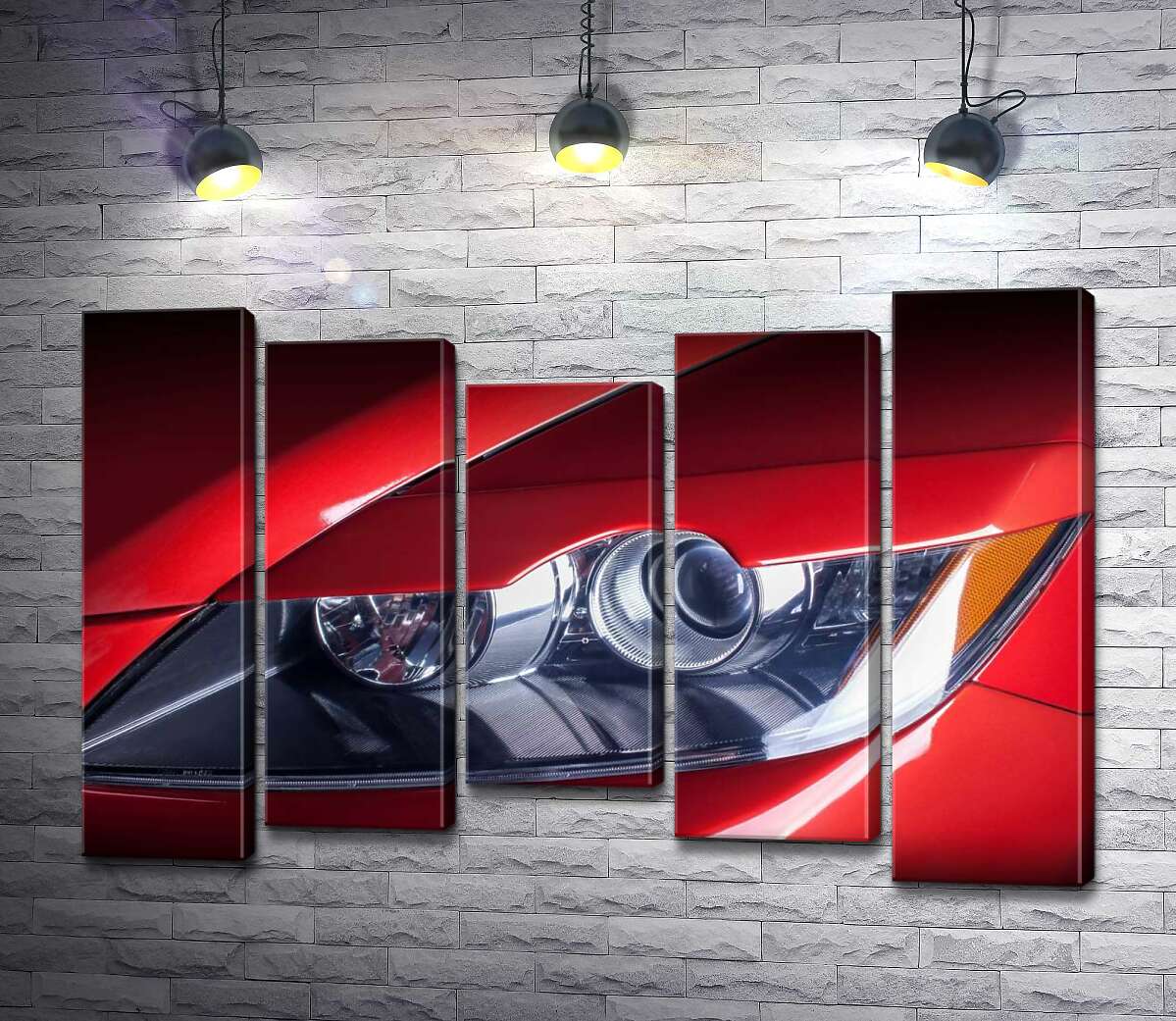 Модульная картина ArtPoster Изгиб фары красного автомобиля Mazda CX-7 100x69 см Модуль №28
Модульная картина ArtPoster Изгиб фары красного автомобиля Mazda CX-7 100x69 см Модуль №28