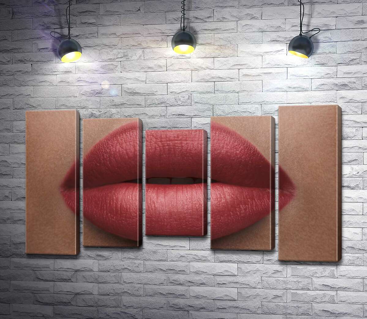 Модульная картина ArtPoster Коралловый тон полуоткрытых губ 100x58 см Модуль №28
Модульная картина ArtPoster Коралловый тон полуоткрытых губ 100x58 см Модуль №28