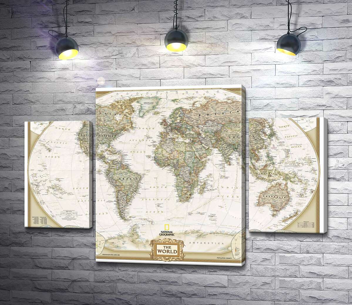 Модульная картина ArtPoster Карта мира от National Geographic в пастельных оттенках 100x68 см Модуль №7
Модульная картина ArtPoster Карта мира от National Geographic в пастельных оттенках 100x68 см Модуль №7