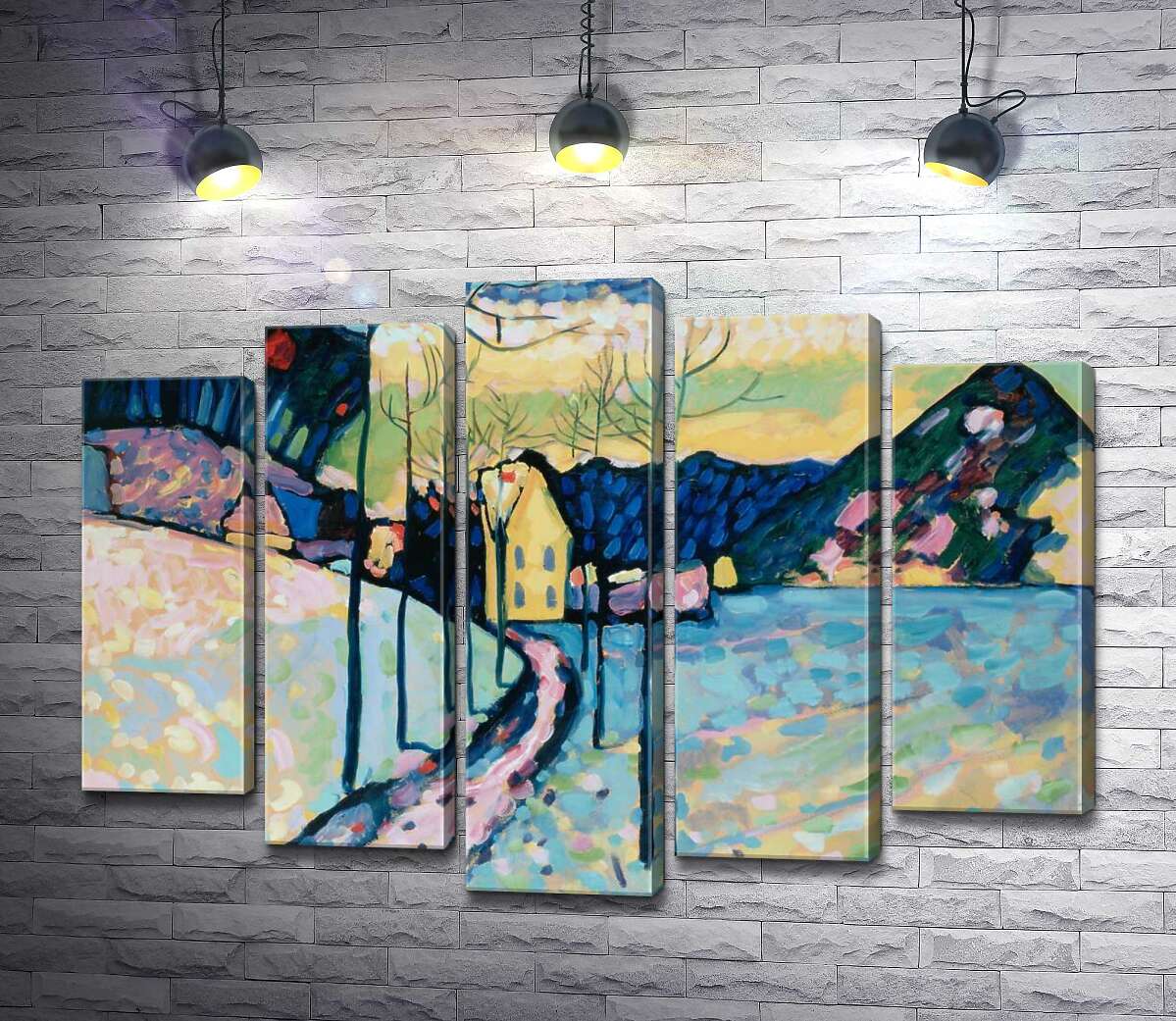 Модульная картина ArtPoster Зимний пейзаж - Василий Кандинский 130x95 см Модуль №26
Модульная картина ArtPoster Зимний пейзаж - Василий Кандинский 130x95 см Модуль №26