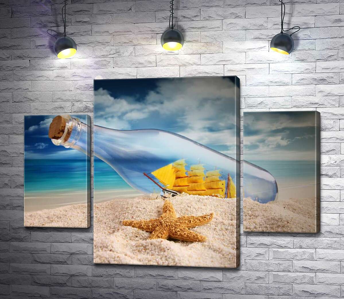 Модульная картина ArtPoster Корабль в плену стеклянной бутылки 80x59 см Модуль №7
Модульная картина ArtPoster Корабль в плену стеклянной бутылки 80x59 см Модуль №7