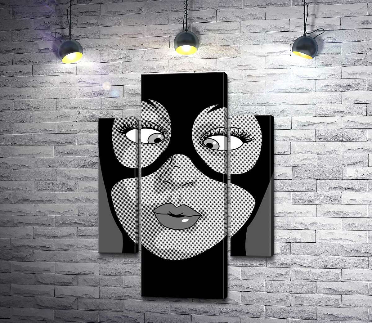 Модульная картина ArtPoster Женщина-кошка (Cat woman) весело кривляется 131x189 см Модуль №7
Модульная картина ArtPoster Женщина-кошка (Cat woman) весело кривляется 131x189 см Модуль №7
