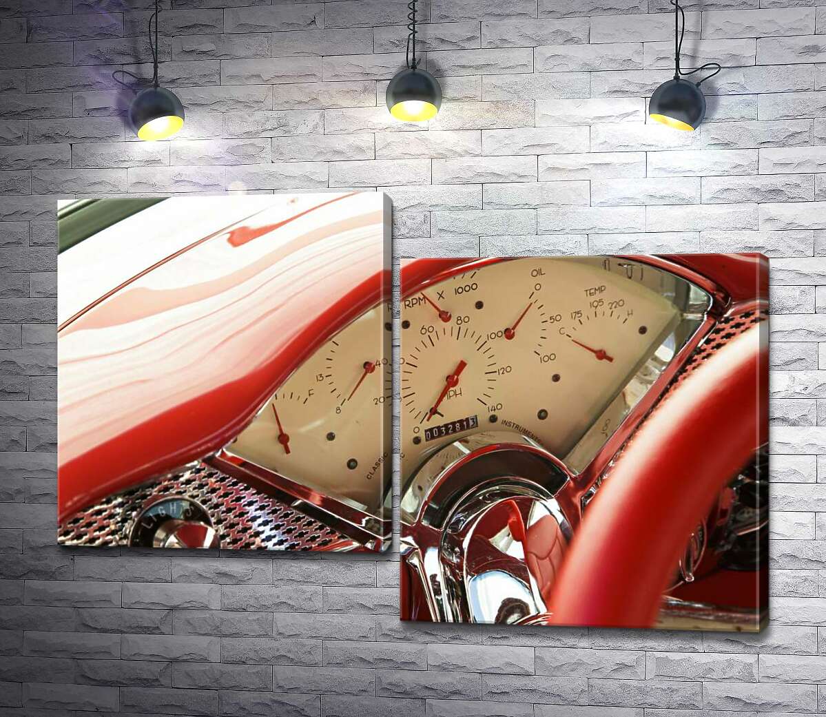 Модульная картина ArtPoster За рулем соблазнительно-красного автомобиля Chevrolet Bel Air 100x68 см Модуль №5
Модульная картина ArtPoster За рулем соблазнительно-красного автомобиля Chevrolet Bel Air 100x68 см Модуль №5