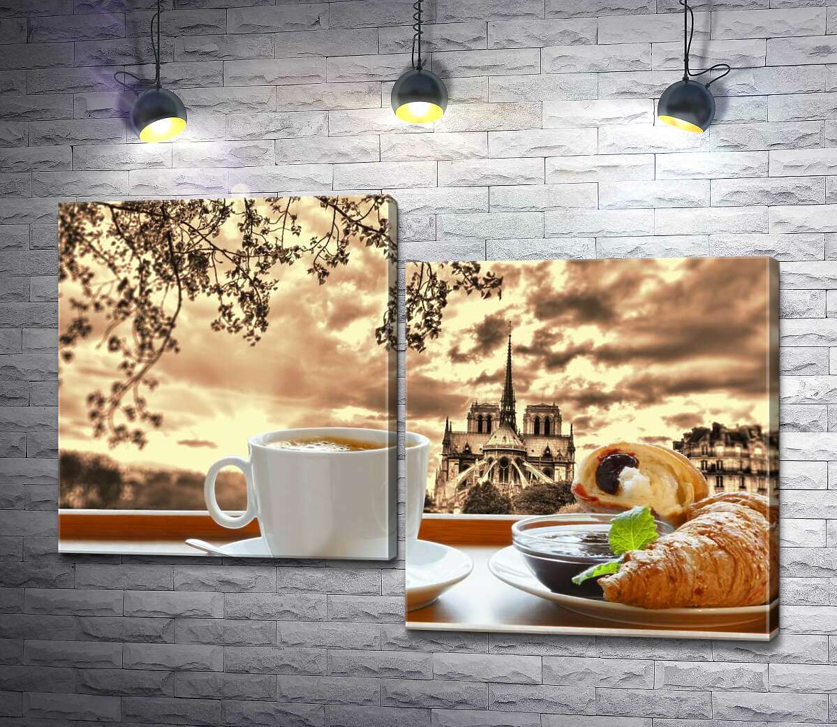 Модульная картина ArtPoster Завтрак в Париже: кофе и круассаны с шоколадом 100x68 см Модуль №5
Модульная картина ArtPoster Завтрак в Париже: кофе и круассаны с шоколадом 100x68 см Модуль №5