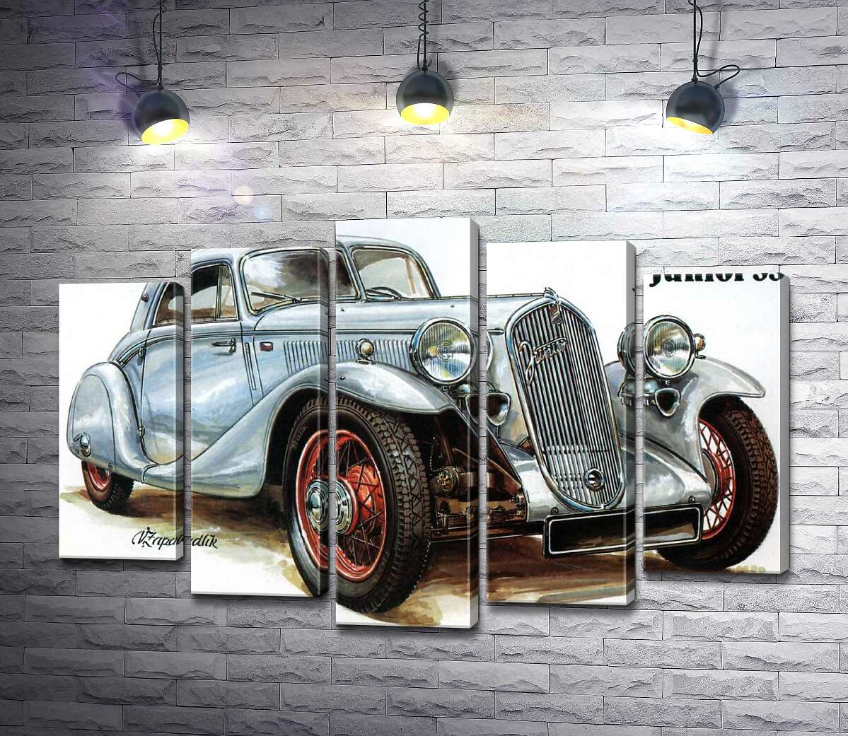 Модульная картина ArtPoster Звезда 30-х годов автомобиль Walter Junior SS 100x68 см Модуль №26
Модульная картина ArtPoster Звезда 30-х годов автомобиль Walter Junior SS 100x68 см Модуль №26