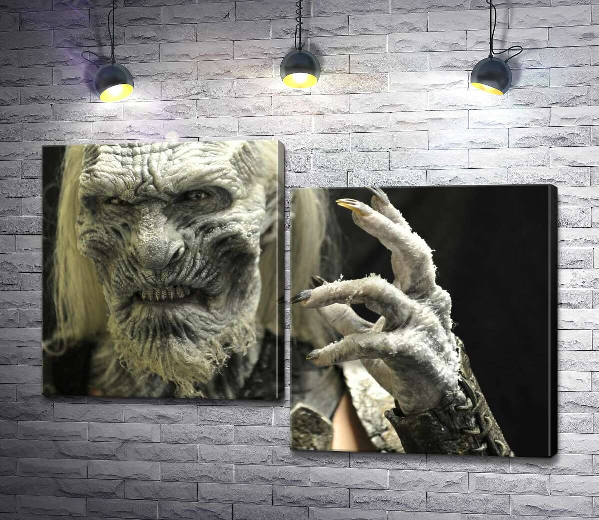Модульная картина ArtPoster Злобный взгляд Белого ходока из легендарного сериала "Игра престолов" (Game of Thrones) 130x87 см Модуль №5
Модульная картина ArtPoster Злобный взгляд Белого ходока из легендарного сериала "Игра престолов" (Game of Thrones) 130x87 см Модуль №5