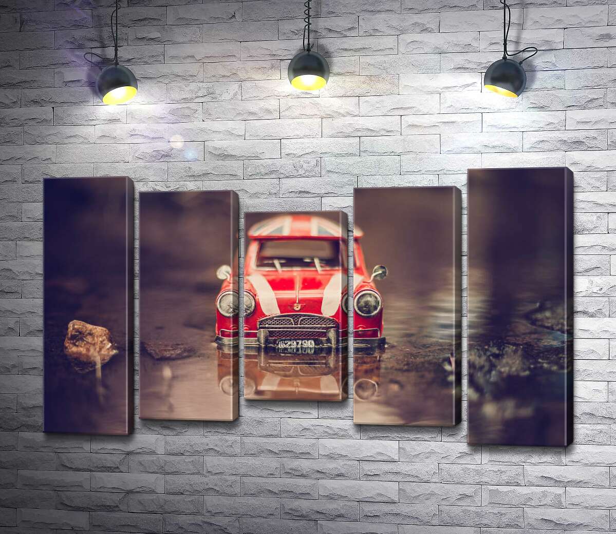 Модульная картина ArtPoster Крошечное такси в лондонской луже 130x80 см Модуль №28
Модульная картина ArtPoster Крошечное такси в лондонской луже 130x80 см Модуль №28