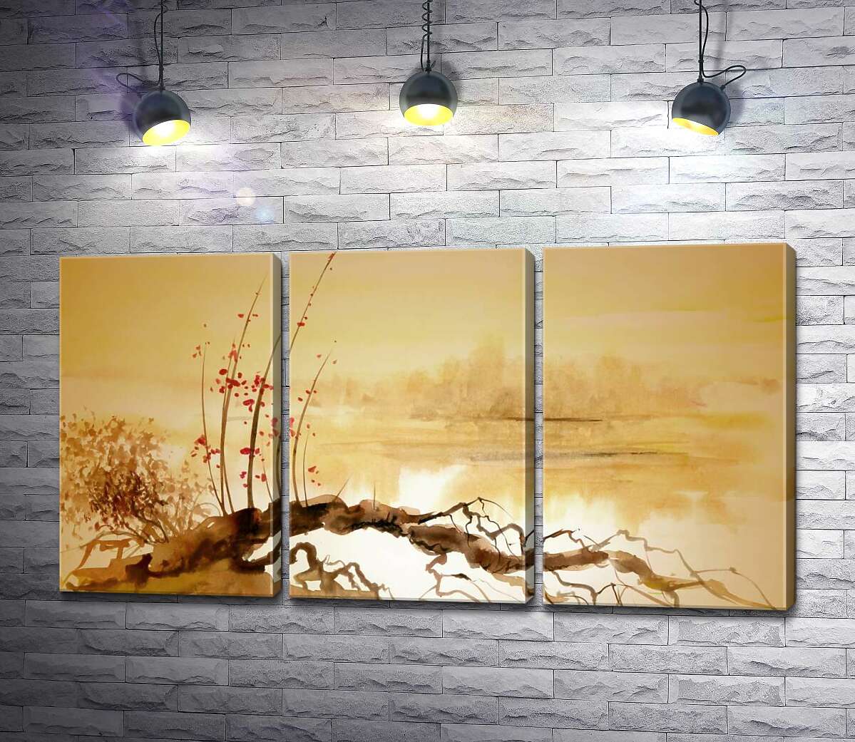 Модульная картина ArtPoster Крючковатые корни дерева сакуры пускают корни в воду 132x70 см Модуль №11
Модульная картина ArtPoster Крючковатые корни дерева сакуры пускают корни в воду 132x70 см Модуль №11