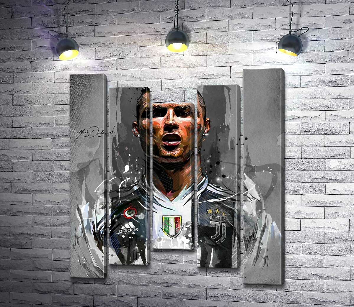 Модульная картина ArtPoster Легендарный футболист Криштиану Роналду (Cristiano Ronaldo) в азарте игры 100x117 см Модуль №28
Модульная картина ArtPoster Легендарный футболист Криштиану Роналду (Cristiano Ronaldo) в азарте игры 100x117 см Модуль №28