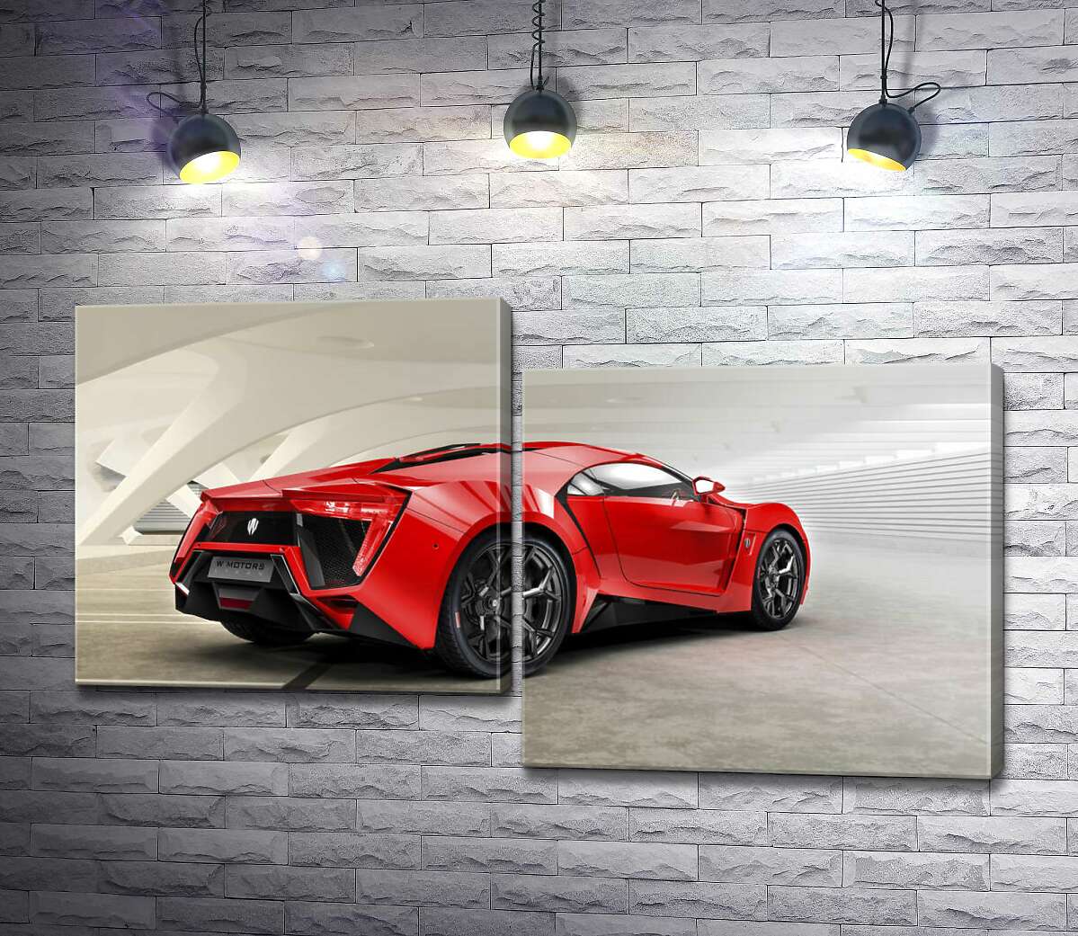 Модульная картина ArtPoster Красный бампер автомобиля Lykan Hypersport на белом фоне 100x57 см Модуль №5
Модульная картина ArtPoster Красный бампер автомобиля Lykan Hypersport на белом фоне 100x57 см Модуль №5