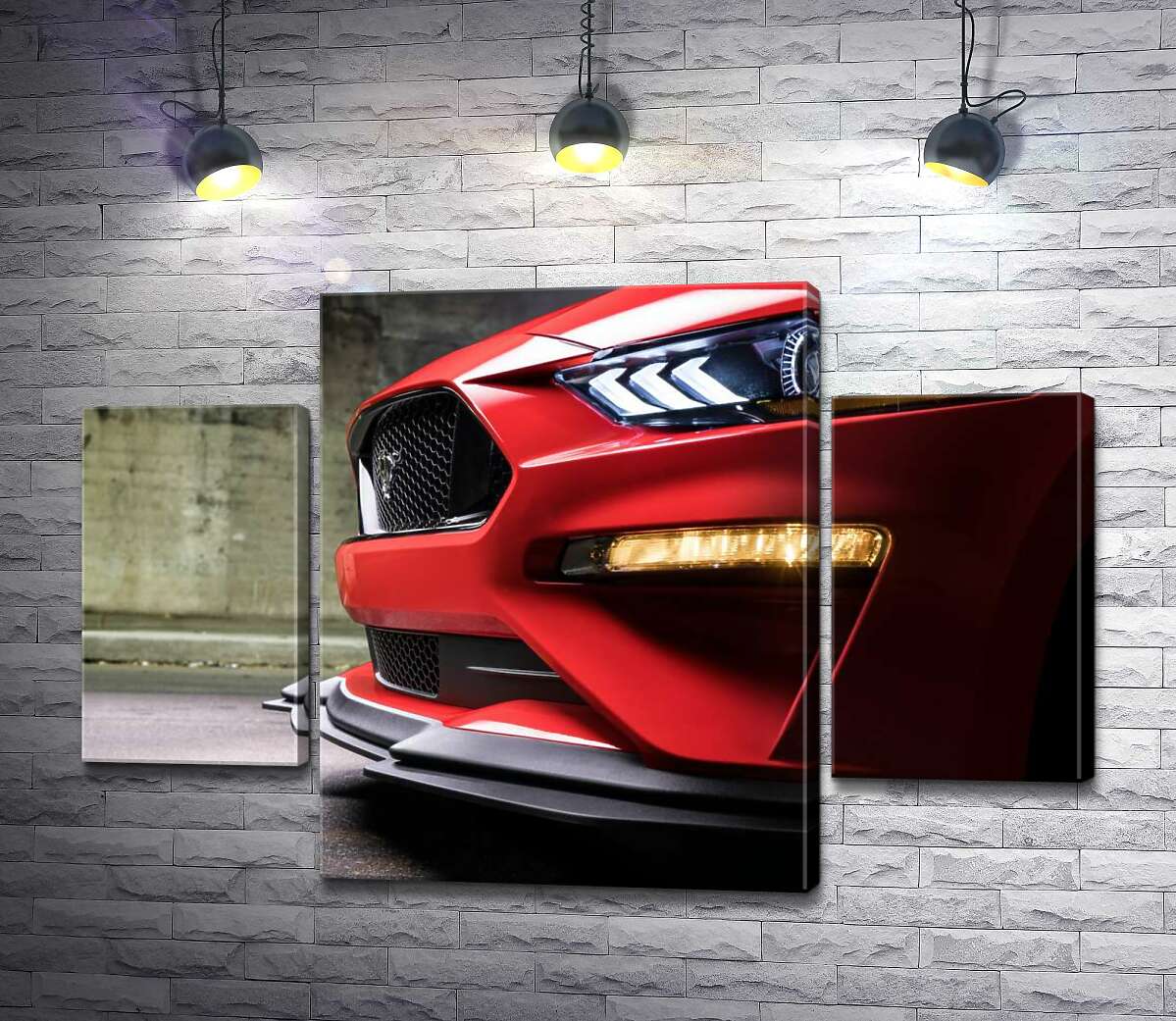 Модульная картина ArtPoster Красный бампер автомобиля Ford Mustang Shelby GT500 с плавными изгибами фар 131x89 см Модуль №7
Модульная картина ArtPoster Красный бампер автомобиля Ford Mustang Shelby GT500 с плавными изгибами фар 131x89 см Модуль №7