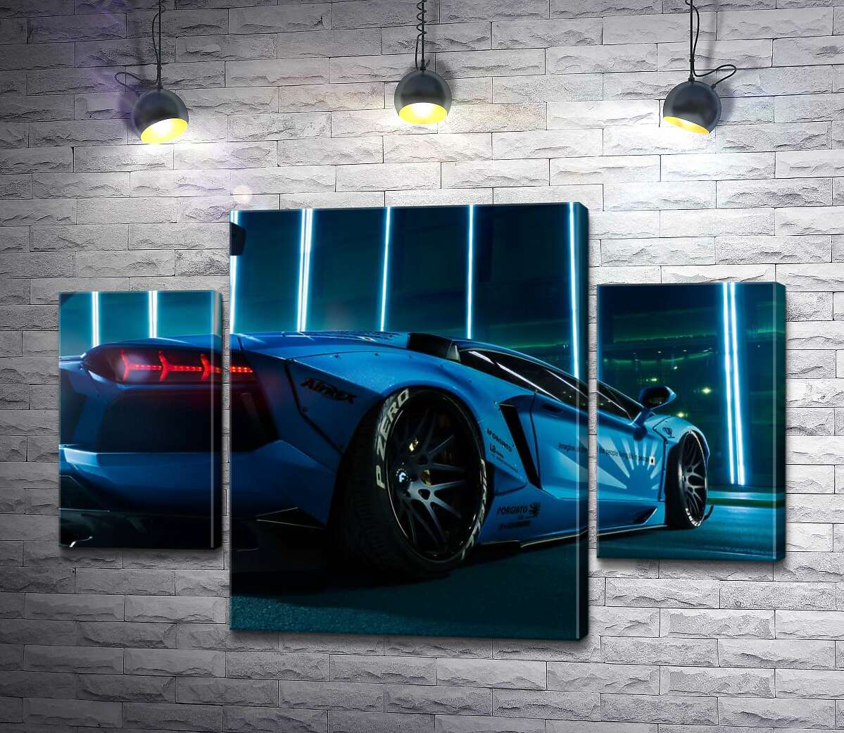 Модульная картина ArtPoster Лазурный цвет автомобиля Ламборгини (Lamborghini Aventador) 80x54 см Модуль №7
Модульная картина ArtPoster Лазурный цвет автомобиля Ламборгини (Lamborghini Aventador) 80x54 см Модуль №7