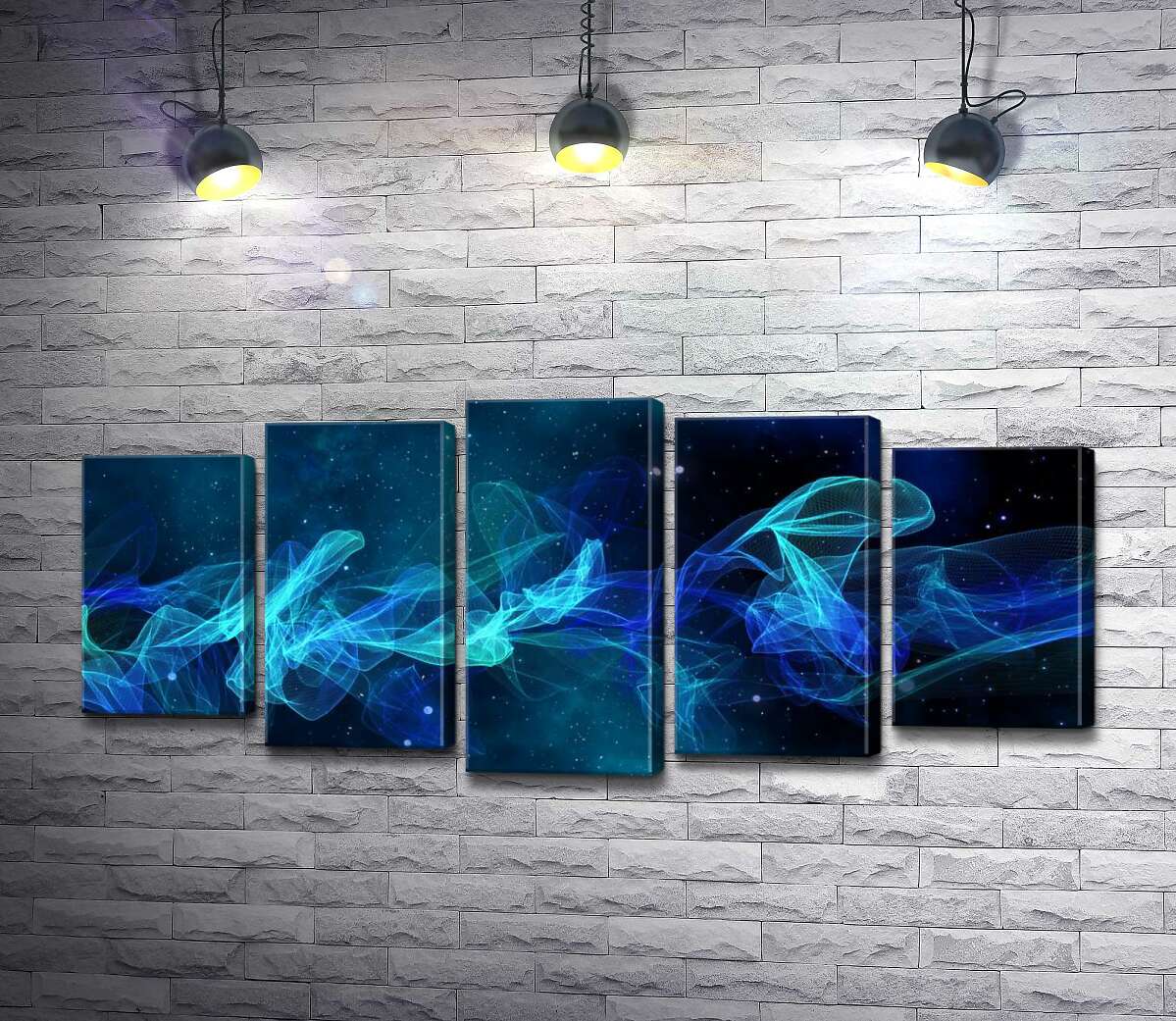 Модульная картина ArtPoster Магическая дымка голубого дыма 100x47 см Модуль №26
Модульная картина ArtPoster Магическая дымка голубого дыма 100x47 см Модуль №26