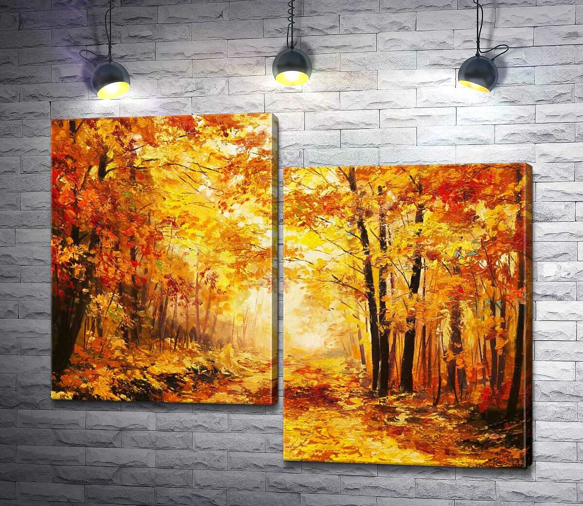 Модульная картина ArtPoster Лесная дорога шуршит ковром осенних листьев 130x104 см Модуль №5
Модульная картина ArtPoster Лесная дорога шуршит ковром осенних листьев 130x104 см Модуль №5