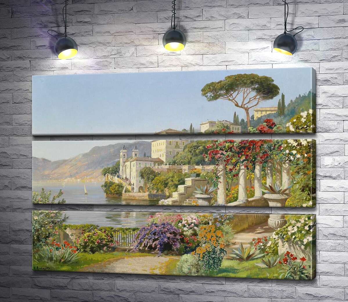 Модульная картина ArtPoster Любимый солнцем цветущий сад на склонах Средиземного моря 84x60 см Модуль №13
Модульная картина ArtPoster Любимый солнцем цветущий сад на склонах Средиземного моря 84x60 см Модуль №13
