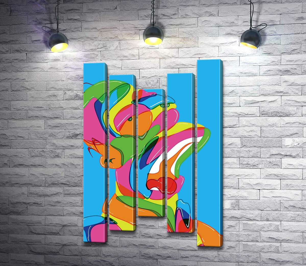 Модульная картина ArtPoster Красочный Гомер Симпсон устал после рабочего дня 100x161 см Модуль №28
Модульная картина ArtPoster Красочный Гомер Симпсон устал после рабочего дня 100x161 см Модуль №28