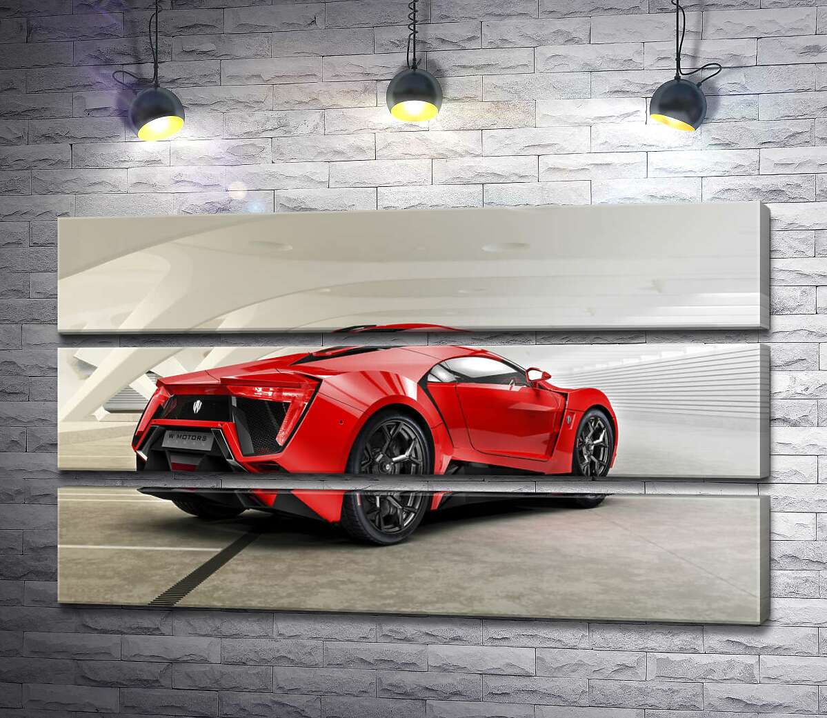 Модульная картина ArtPoster Красный бампер автомобиля Lykan Hypersport на белом фоне 107x60 см Модуль №13
Модульная картина ArtPoster Красный бампер автомобиля Lykan Hypersport на белом фоне 107x60 см Модуль №13