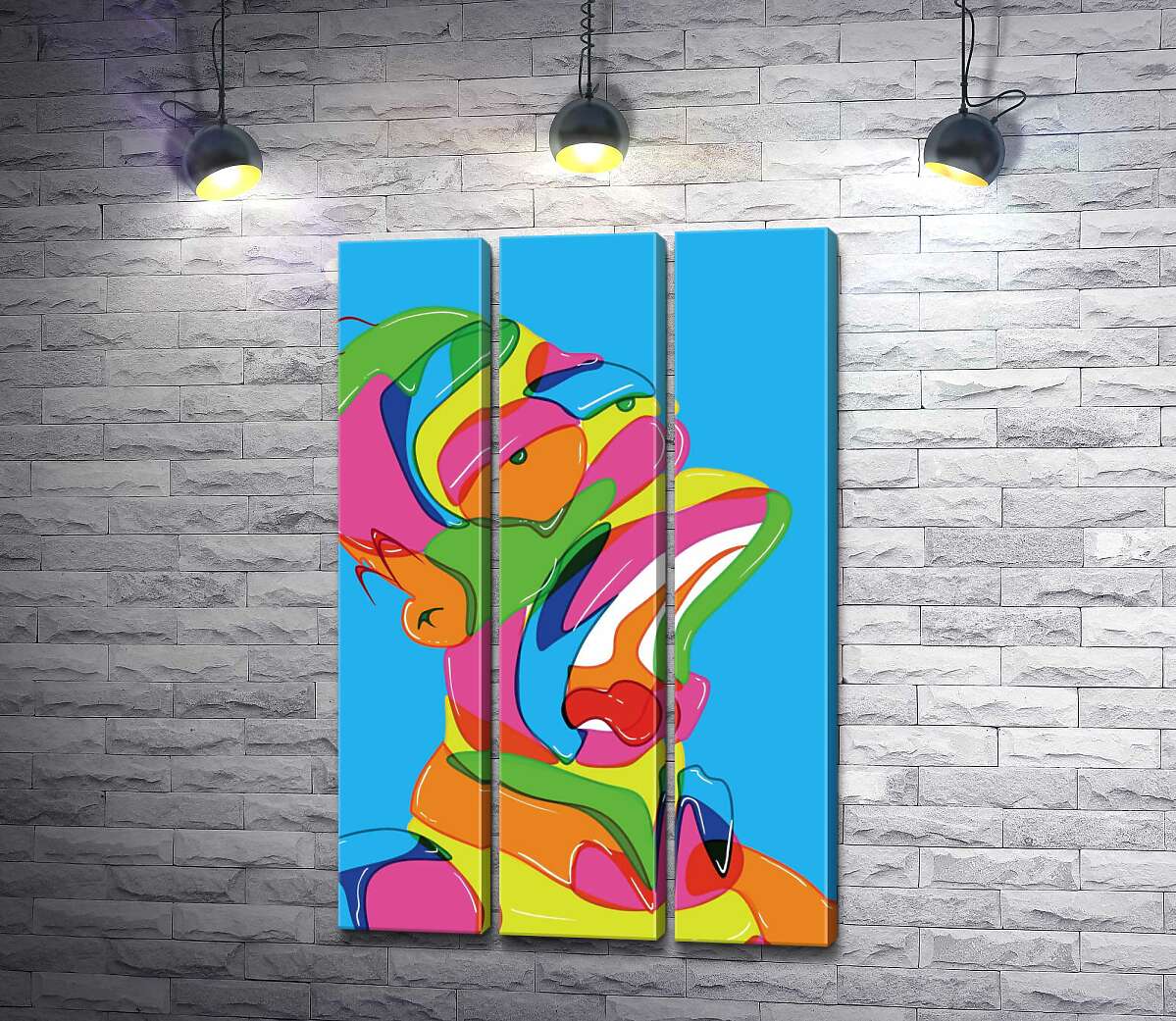 Модульная картина ArtPoster Красочный Гомер Симпсон устал после рабочего дня 129x205 см Модуль №11
Модульная картина ArtPoster Красочный Гомер Симпсон устал после рабочего дня 129x205 см Модуль №11
