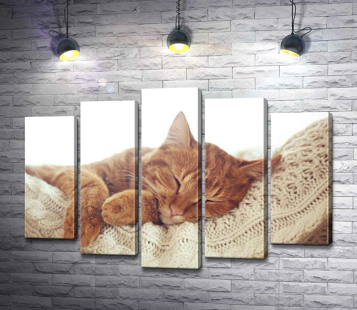 Модульная картина ArtPoster Кот мило отдыхает на белой подушке 130x92 см Модуль №26
Модульная картина ArtPoster Кот мило отдыхает на белой подушке 130x92 см Модуль №26