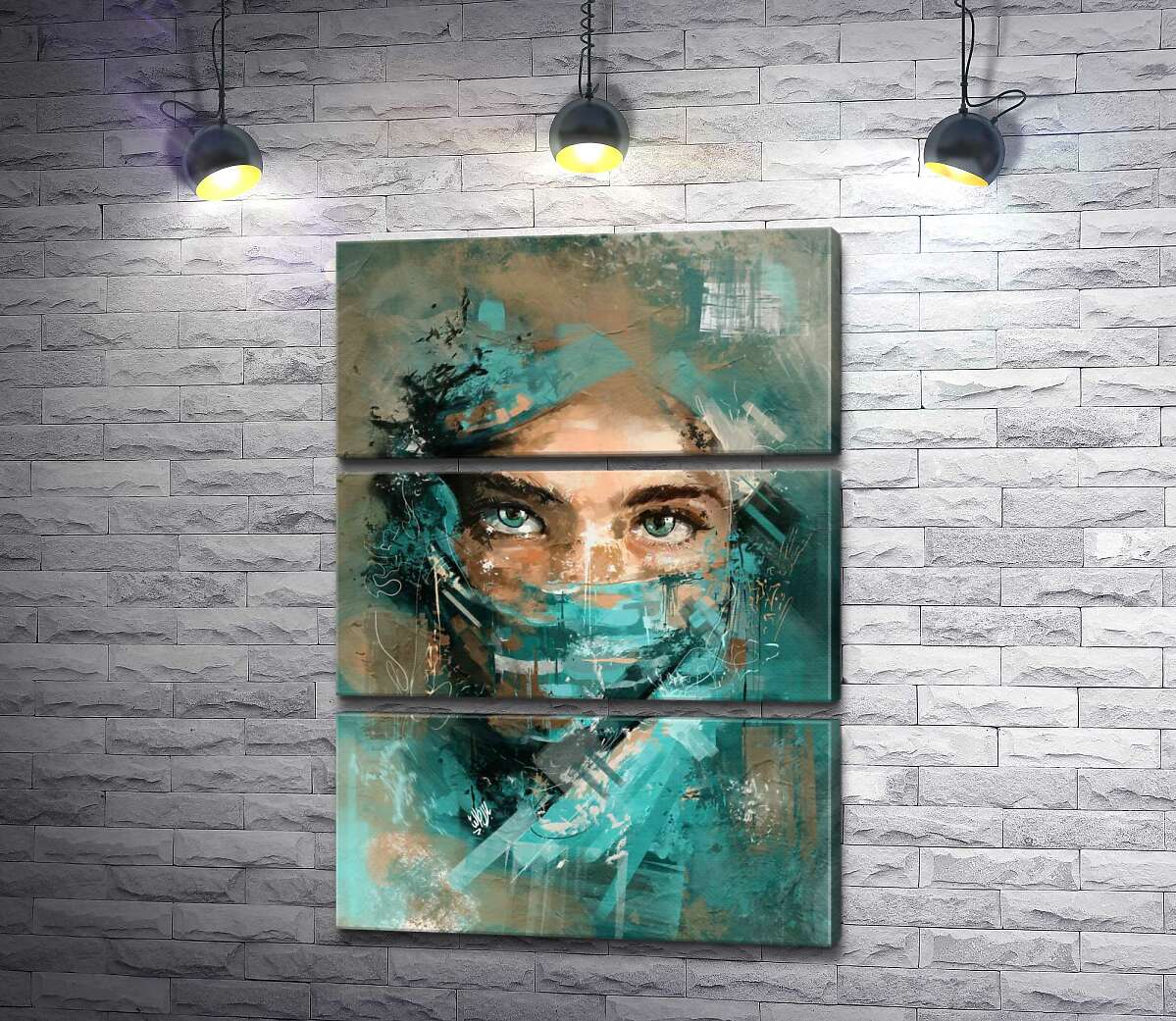 Модульная картина ArtPoster Небесные глаза юной мусульманки 50x72 см Модуль №13
Модульная картина ArtPoster Небесные глаза юной мусульманки 50x72 см Модуль №13