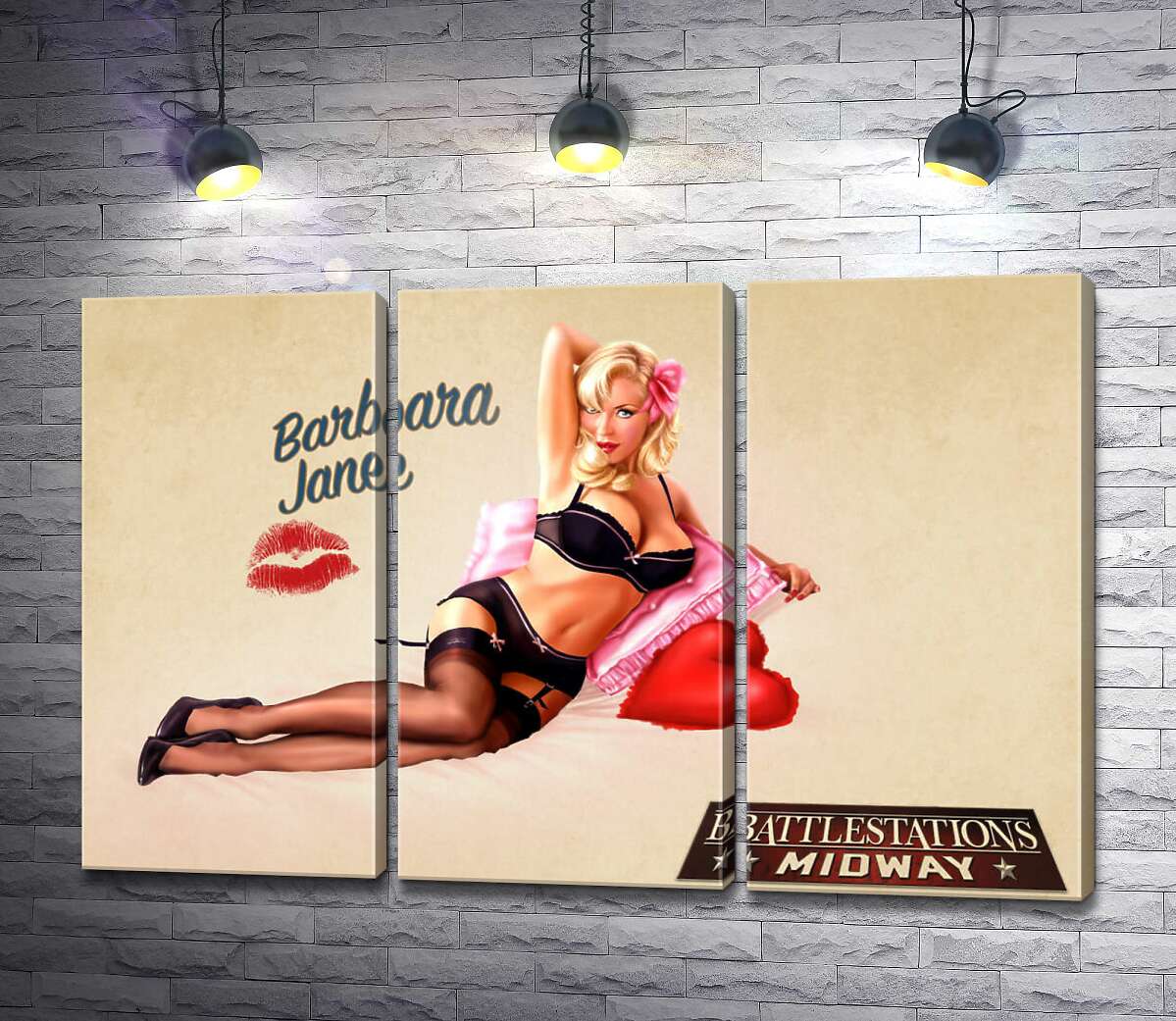 Модульная картина ArtPoster Обольстительная Барбара Джейн лежит на подушках 132x87 см Модуль №11
Модульная картина ArtPoster Обольстительная Барбара Джейн лежит на подушках 132x87 см Модуль №11