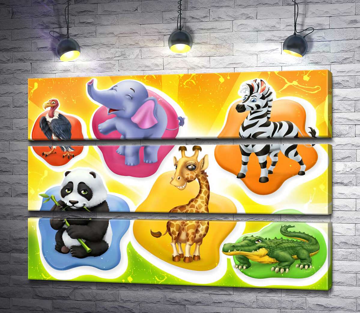 Модульная картина ArtPoster На встречу к экзотическим животным 87x60 см Модуль №13
Модульная картина ArtPoster На встречу к экзотическим животным 87x60 см Модуль №13