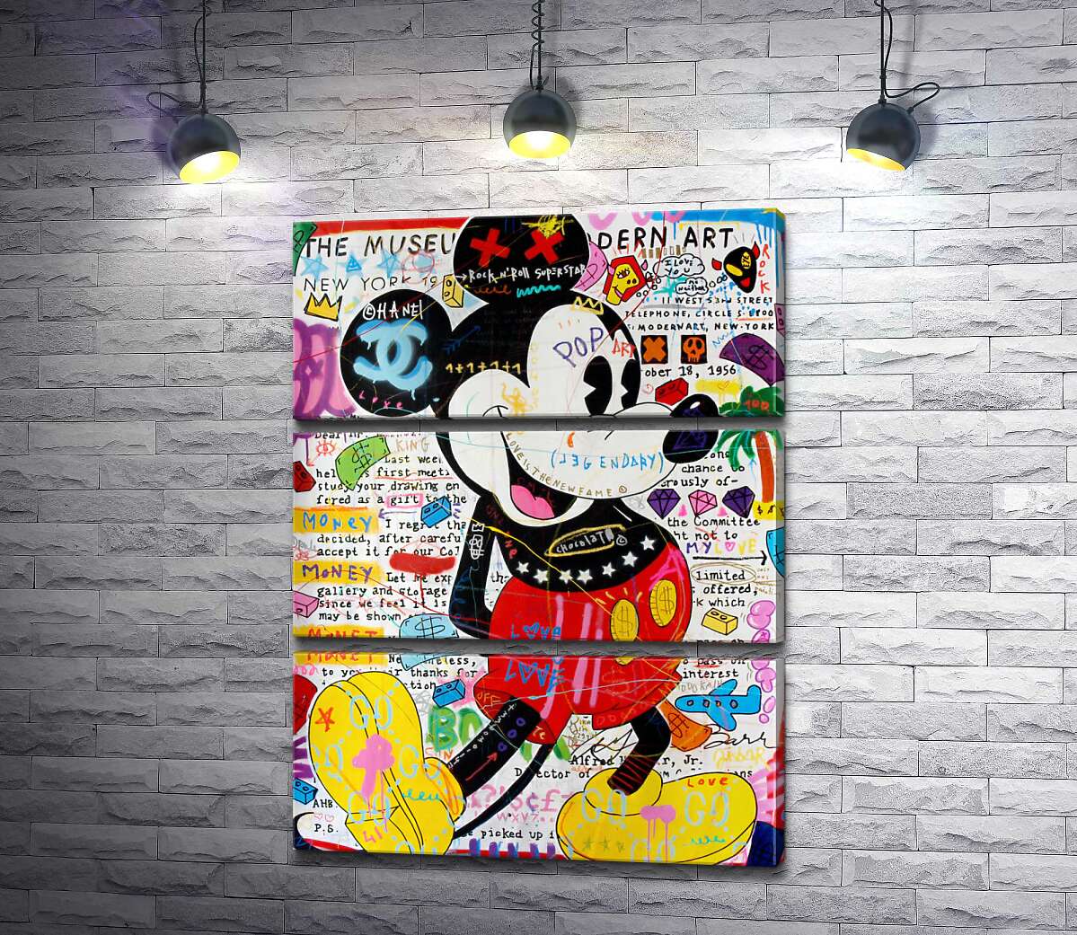 Модульная картина ArtPoster Музейный Микки (Musey Mickey) - Джисбар 50x66 см Модуль №13
Модульная картина ArtPoster Музейный Микки (Musey Mickey) - Джисбар 50x66 см Модуль №13