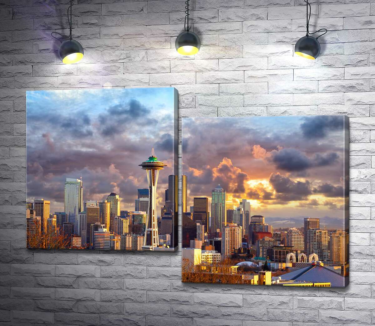 Модульная картина ArtPoster Обзорная башня Space Needle потерялась среди небоскребов Сиэтла 130x88 см Модуль №5
Модульная картина ArtPoster Обзорная башня Space Needle потерялась среди небоскребов Сиэтла 130x88 см Модуль №5