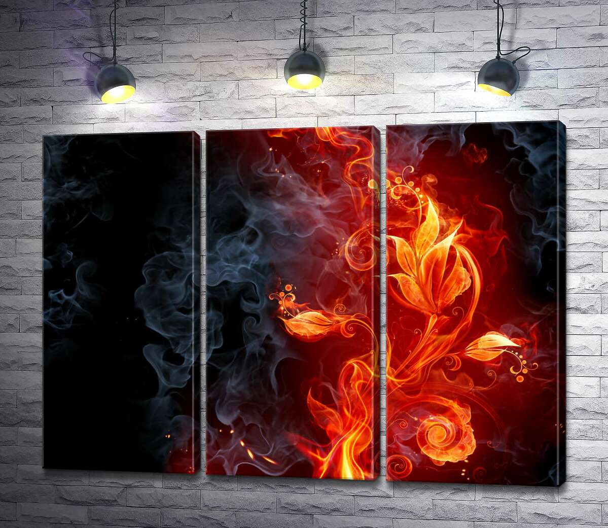 Модульная картина ArtPoster Огненный цветок в дымовой завесе 102x75 см Модуль №11
Модульная картина ArtPoster Огненный цветок в дымовой завесе 102x75 см Модуль №11
