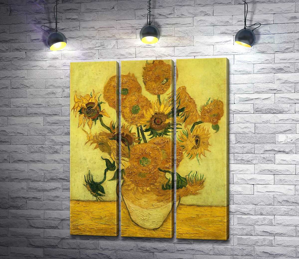 Модульная картина ArtPoster Подсолнечники – Винсент ван Гог (Vincent van Gogh) 132x163 см Модуль №11
Модульная картина ArtPoster Подсолнечники – Винсент ван Гог (Vincent van Gogh) 132x163 см Модуль №11
