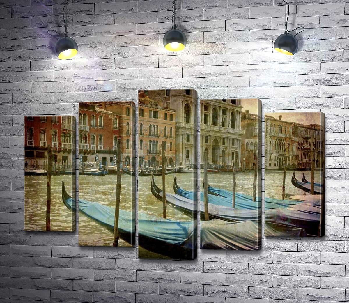 Модульная картина ArtPoster Пристань гондол на водах венецианского канала 130x88 см Модуль №26
Модульная картина ArtPoster Пристань гондол на водах венецианского канала 130x88 см Модуль №26