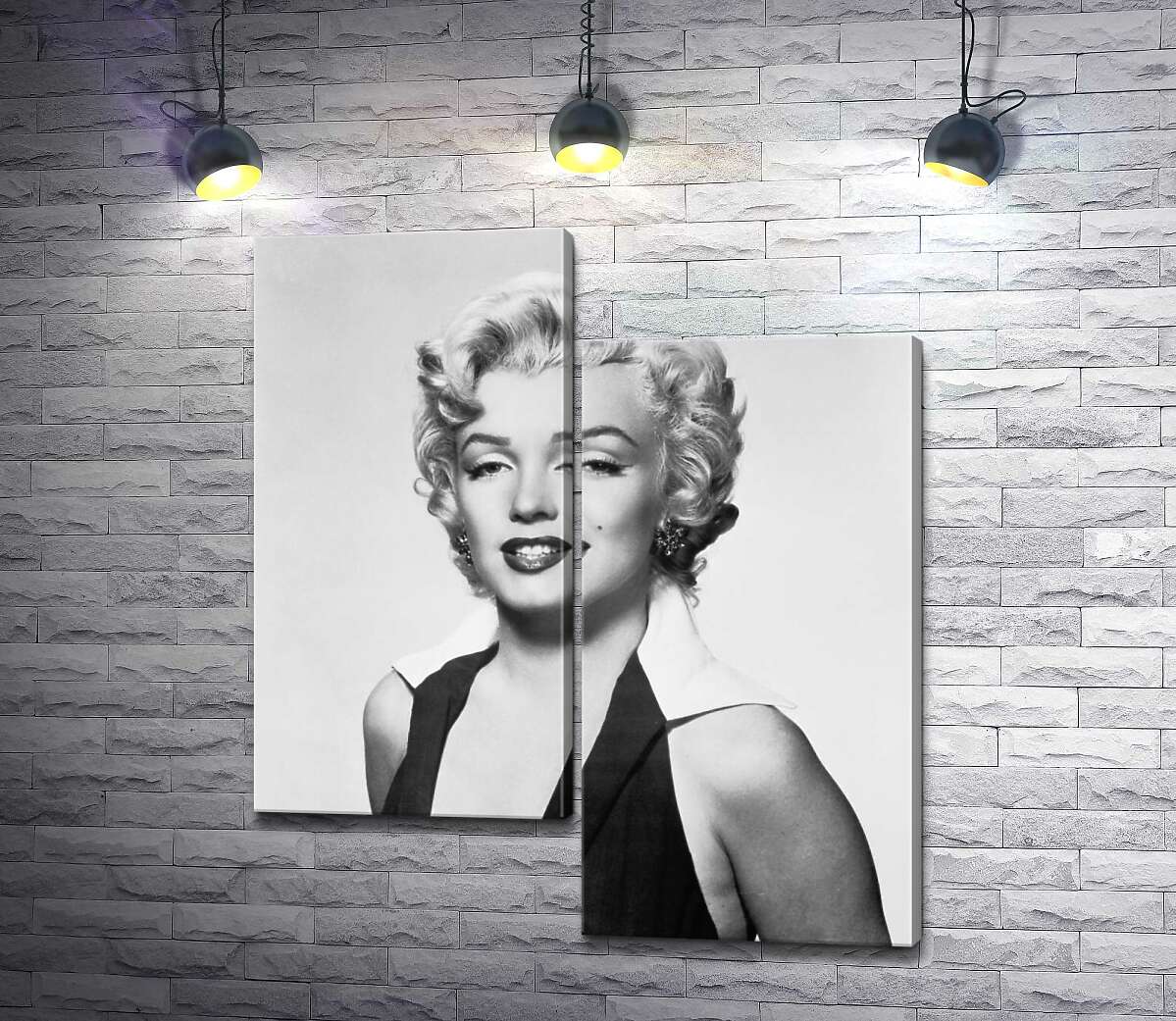 Модульная картина ArtPoster Портрет Мэрилин Монро (Marilyn Monroe) в откровенном платье и черно-белых тонах 100x116 см Модуль №5
Модульная картина ArtPoster Портрет Мэрилин Монро (Marilyn Monroe) в откровенном платье и черно-белых тонах 100x116 см Модуль №5