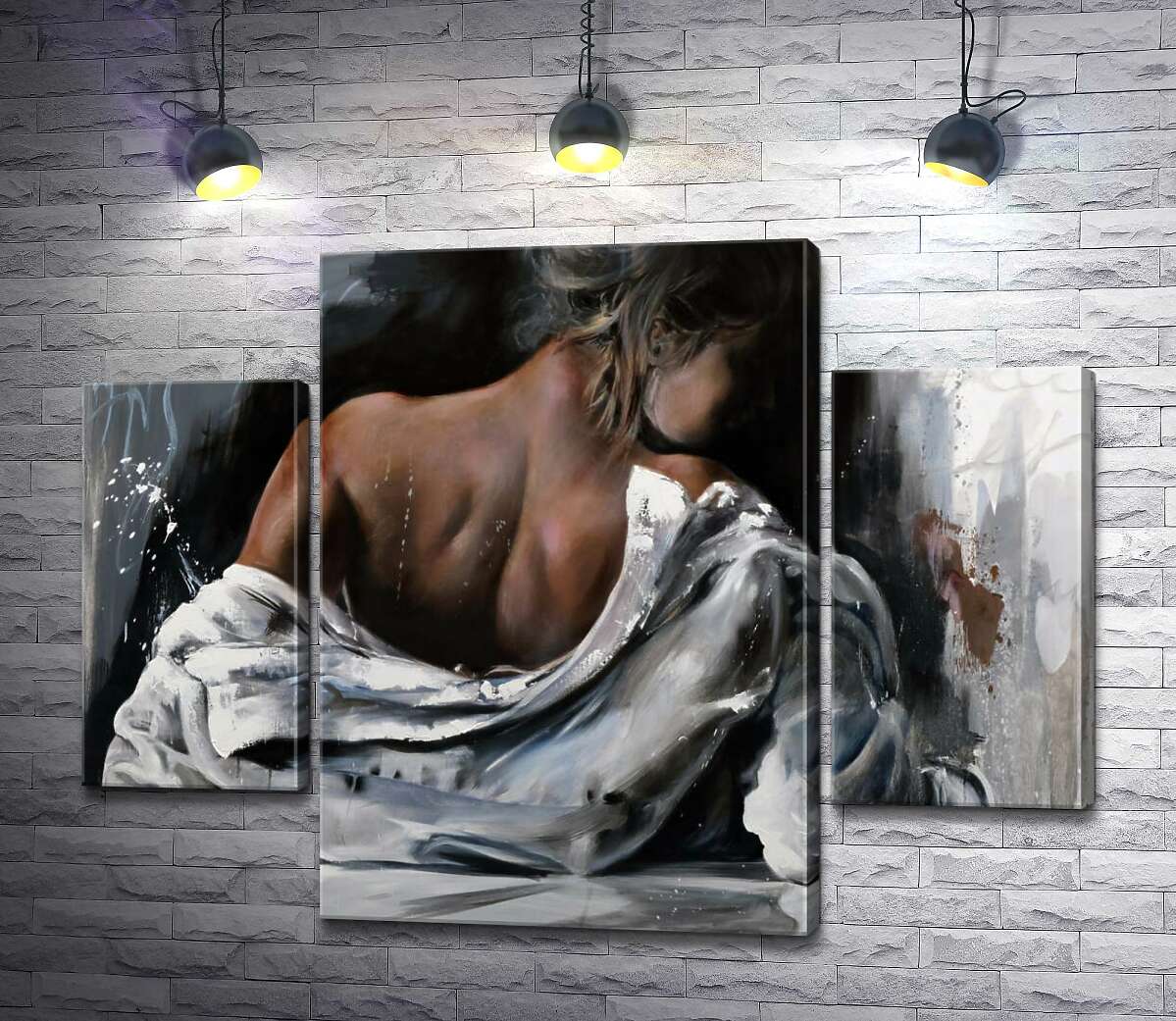 Модульная картина ArtPoster Откровенная соблазнительность в силуэте женской спины 80x63 см Модуль №7
Модульная картина ArtPoster Откровенная соблазнительность в силуэте женской спины 80x63 см Модуль №7