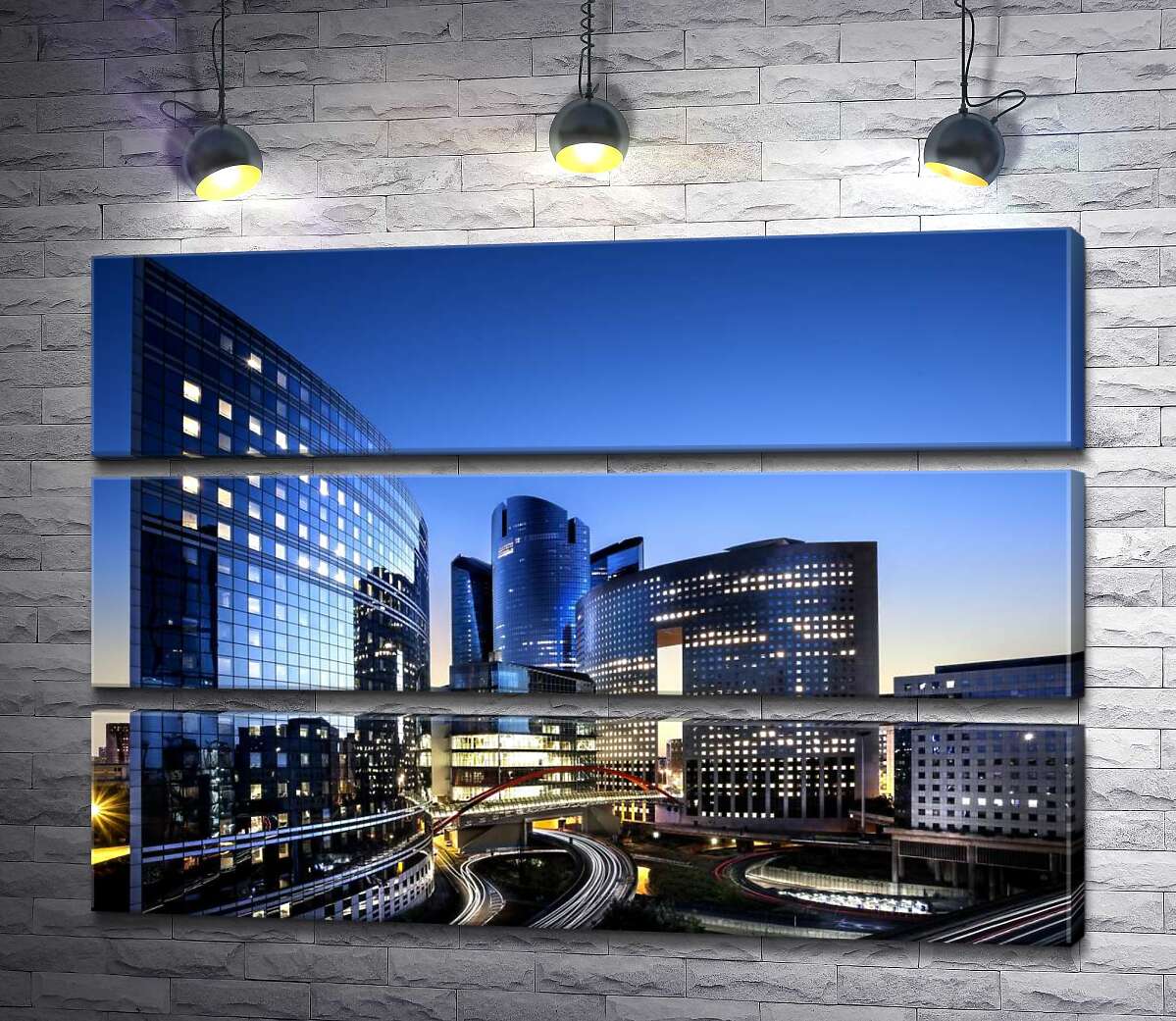 Модульная картина ArtPoster "Парижский Манхэттен" (La Défense) в вечерних сумерках 100x69 см Модуль №13
Модульная картина ArtPoster "Парижский Манхэттен" (La Défense) в вечерних сумерках 100x69 см Модуль №13