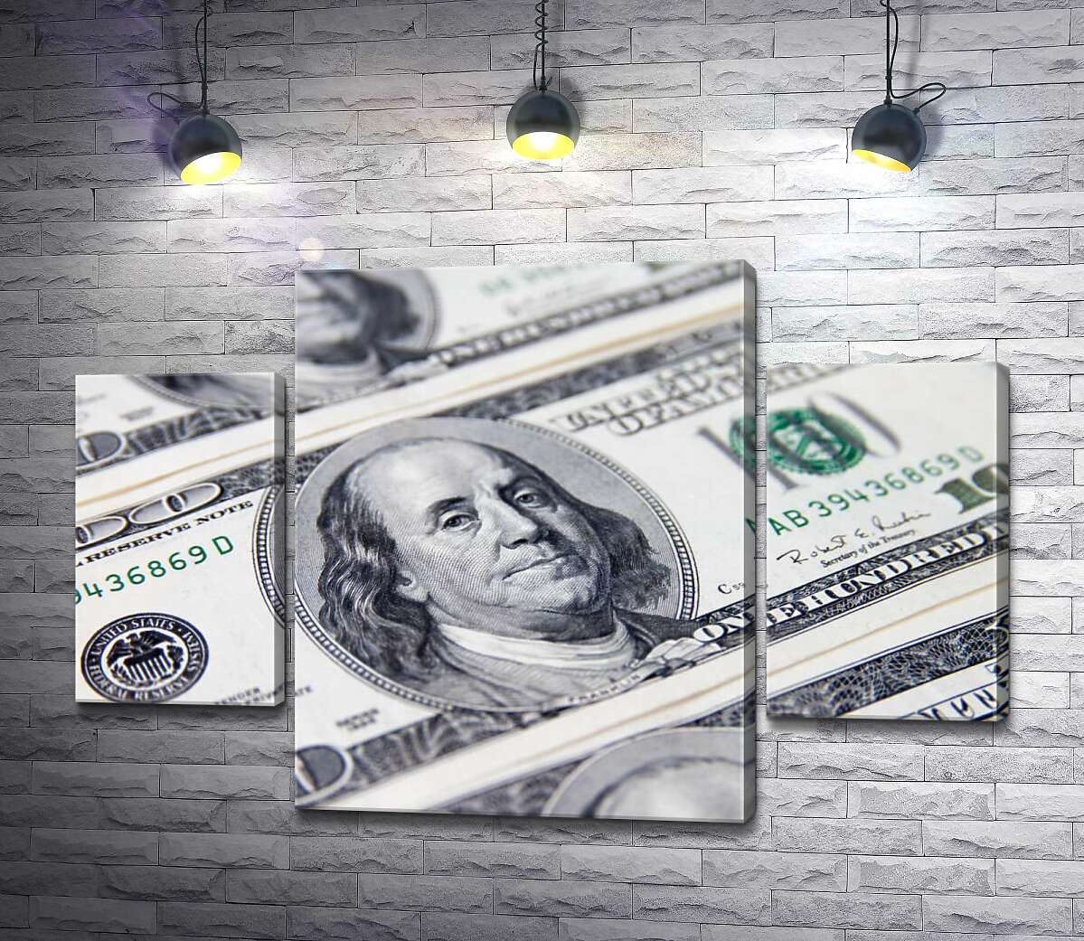 Модульная картина ArtPoster Портрет Бенжамина Франклина (Benjamin Franklin) на 100 долларах 100x69 см Модуль №7
Модульная картина ArtPoster Портрет Бенжамина Франклина (Benjamin Franklin) на 100 долларах 100x69 см Модуль №7