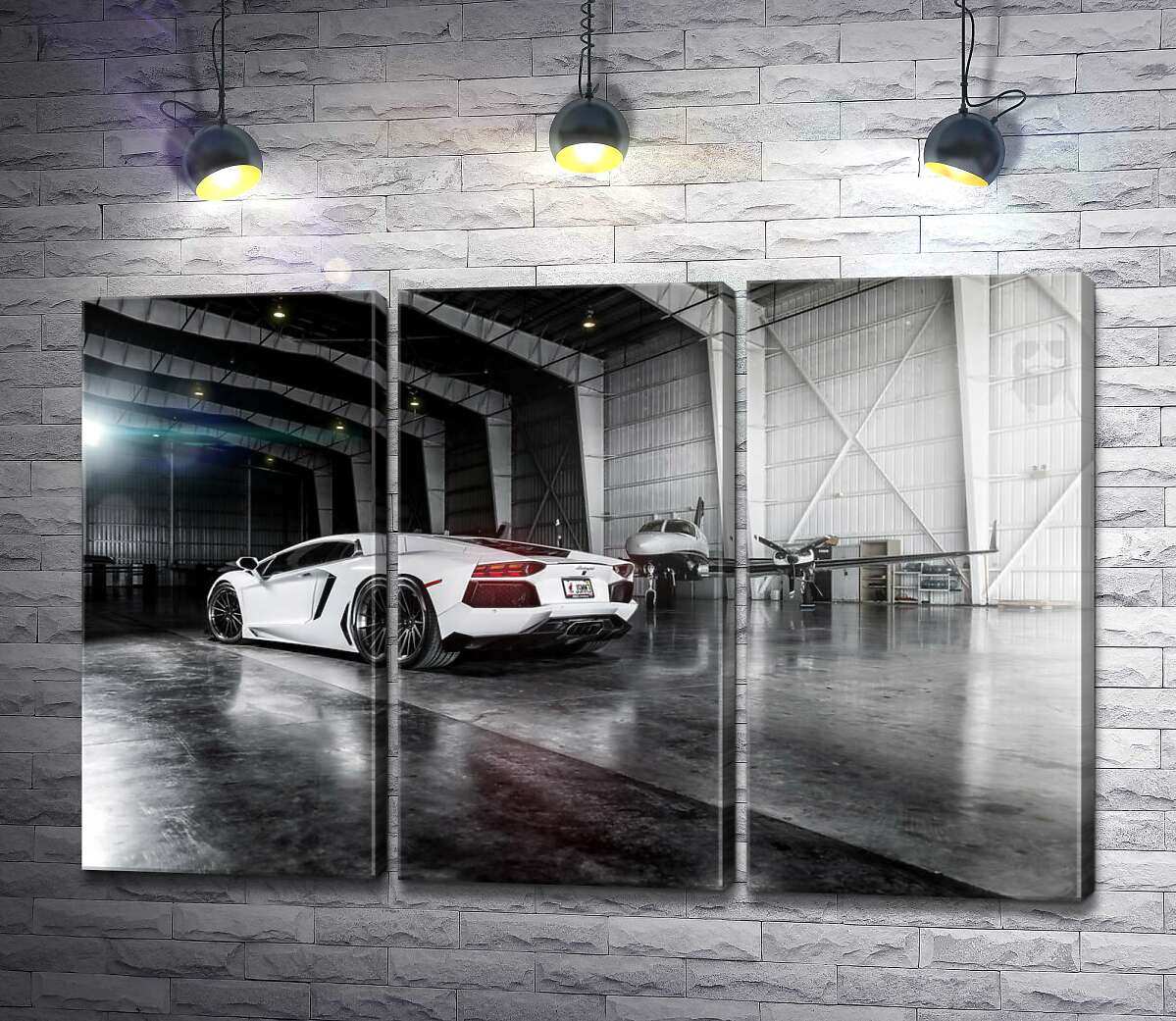 Модульная картина ArtPoster Плавные изгибы сторон в белом автомобиле Ламборгини (Lamborghini Aventador) 60x40 см Модуль №11
Модульная картина ArtPoster Плавные изгибы сторон в белом автомобиле Ламборгини (Lamborghini Aventador) 60x40 см Модуль №11