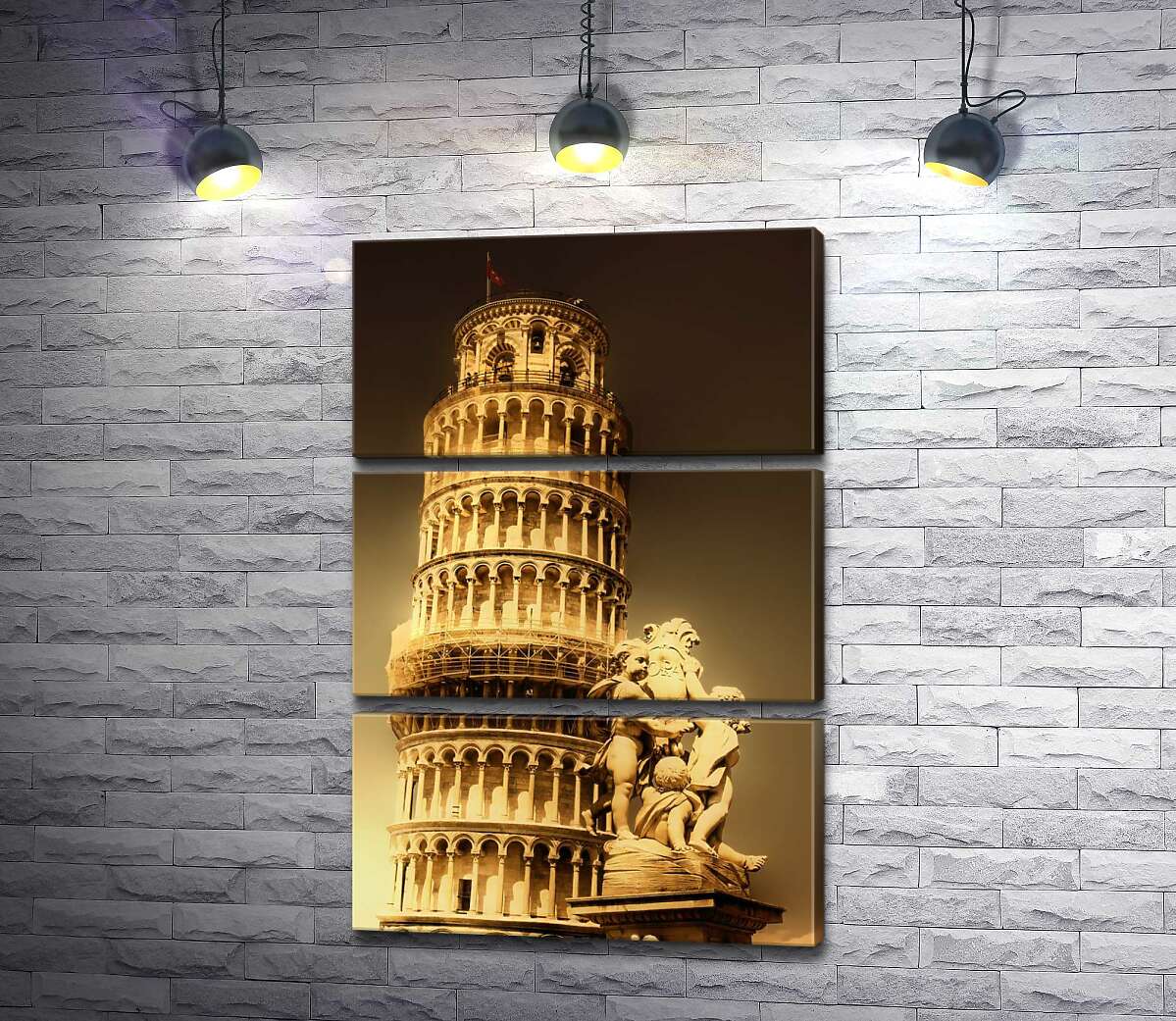 Модульная картина ArtPoster Пизанская башня (Pisa tower) виднеется из-за фонтана Путти (Fontana dei Putti) 100x150 см Модуль №13
Модульная картина ArtPoster Пизанская башня (Pisa tower) виднеется из-за фонтана Путти (Fontana dei Putti) 100x150 см Модуль №13