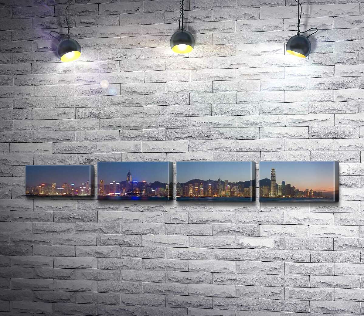 Модульная картина ArtPoster Панорама огней ночного Гонконга 176x31 см Модуль №21
Модульная картина ArtPoster Панорама огней ночного Гонконга 176x31 см Модуль №21