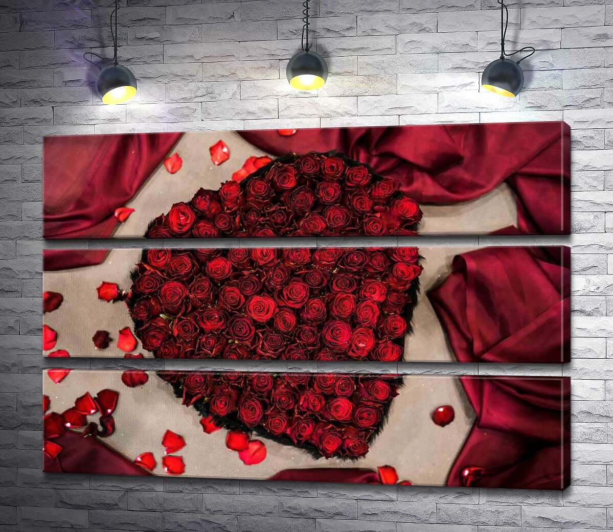 Модульная картина ArtPoster Романтический букет-сердце из красных роз 100x69 см Модуль №13
Модульная картина ArtPoster Романтический букет-сердце из красных роз 100x69 см Модуль №13