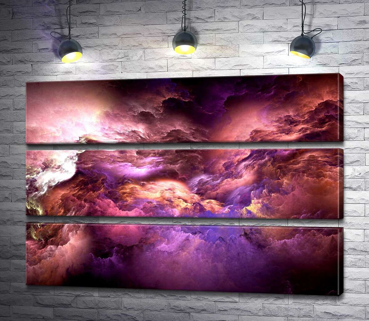 Модульная картина ArtPoster Розовые переливы облачной абстракции 130x87 см Модуль №13
Модульная картина ArtPoster Розовые переливы облачной абстракции 130x87 см Модуль №13