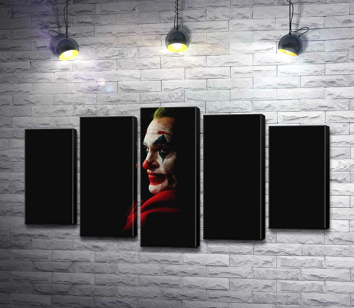 Модульная картина ArtPoster Профиль Джокера рассеивается в тени 100x57 см Модуль №26
Модульная картина ArtPoster Профиль Джокера рассеивается в тени 100x57 см Модуль №26