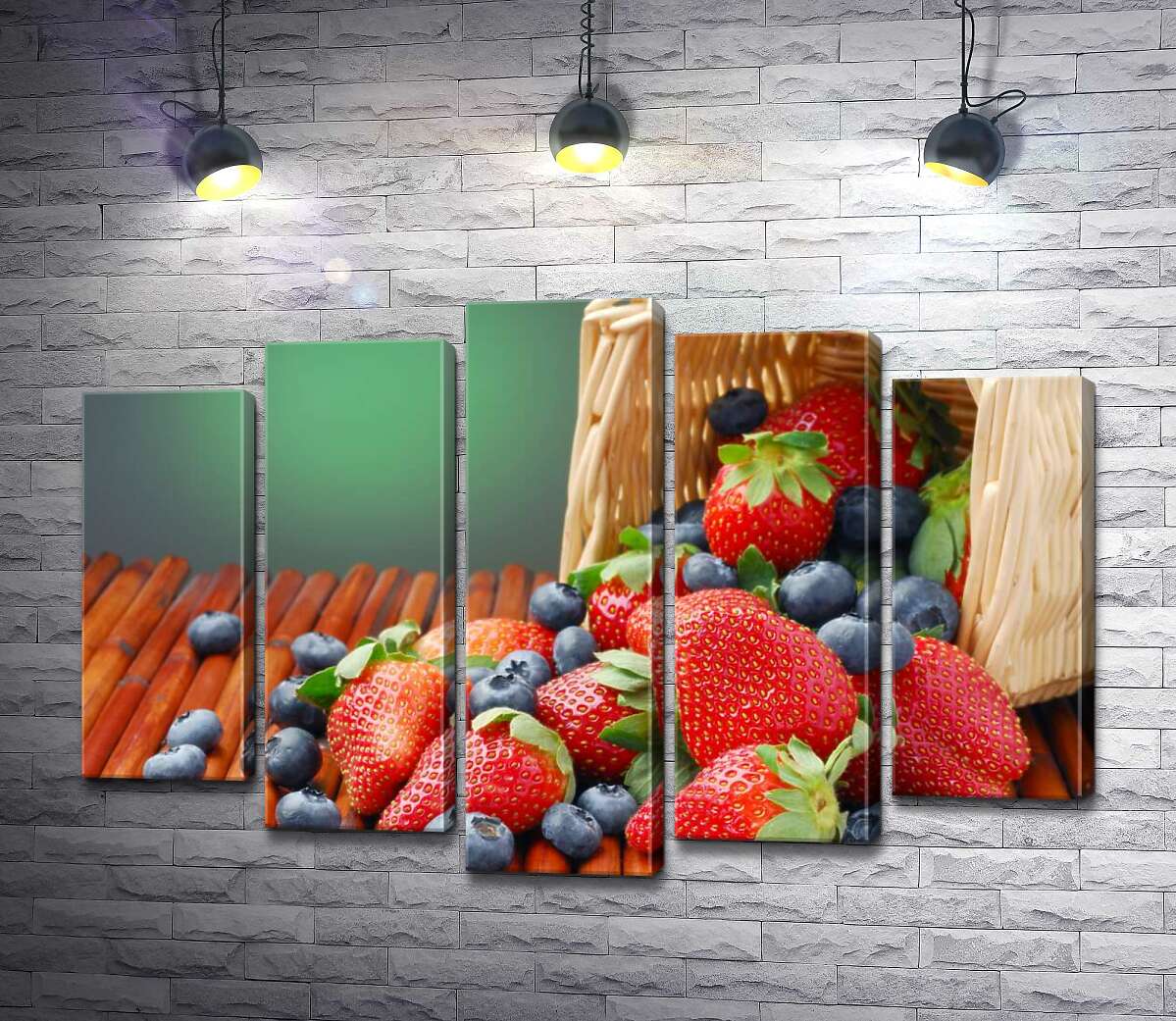 Модульная картина ArtPoster Сладкий вкус сочных клубники и черники 100x69 см Модуль №26
Модульная картина ArtPoster Сладкий вкус сочных клубники и черники 100x69 см Модуль №26
