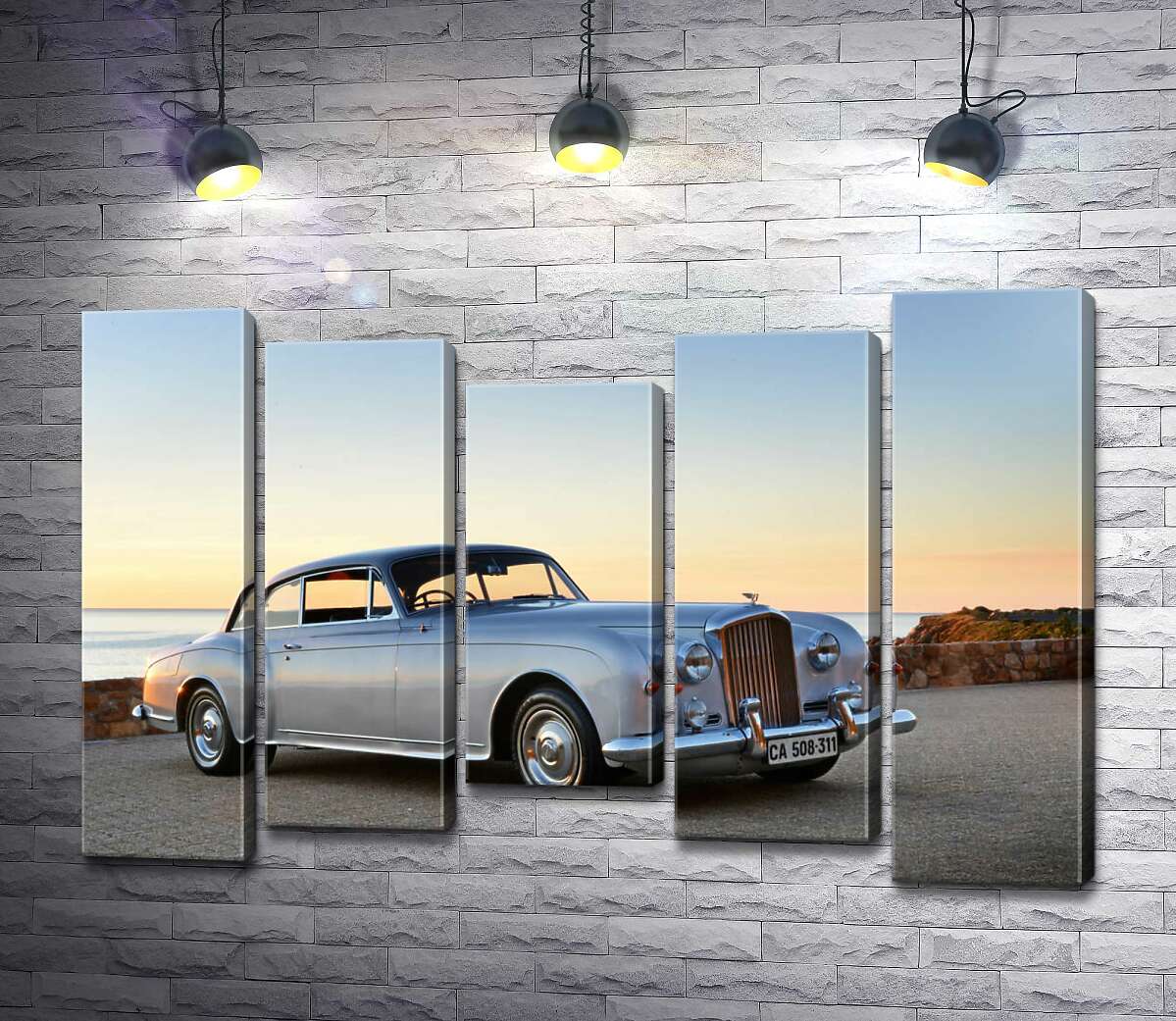 Модульная картина ArtPoster Серый автомобиль Bentley S2 на фоне морского берега 130x88 см Модуль №28
Модульная картина ArtPoster Серый автомобиль Bentley S2 на фоне морского берега 130x88 см Модуль №28