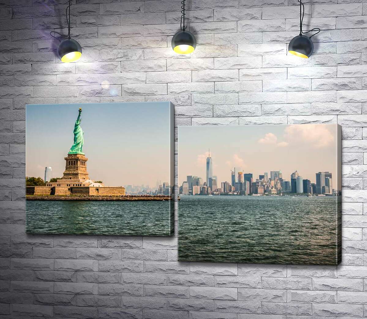 Модульная картина ArtPoster Статуя Свободы (Statue of Liberty) возвышается над водами залива 130x74 см Модуль №5
Модульная картина ArtPoster Статуя Свободы (Statue of Liberty) возвышается над водами залива 130x74 см Модуль №5