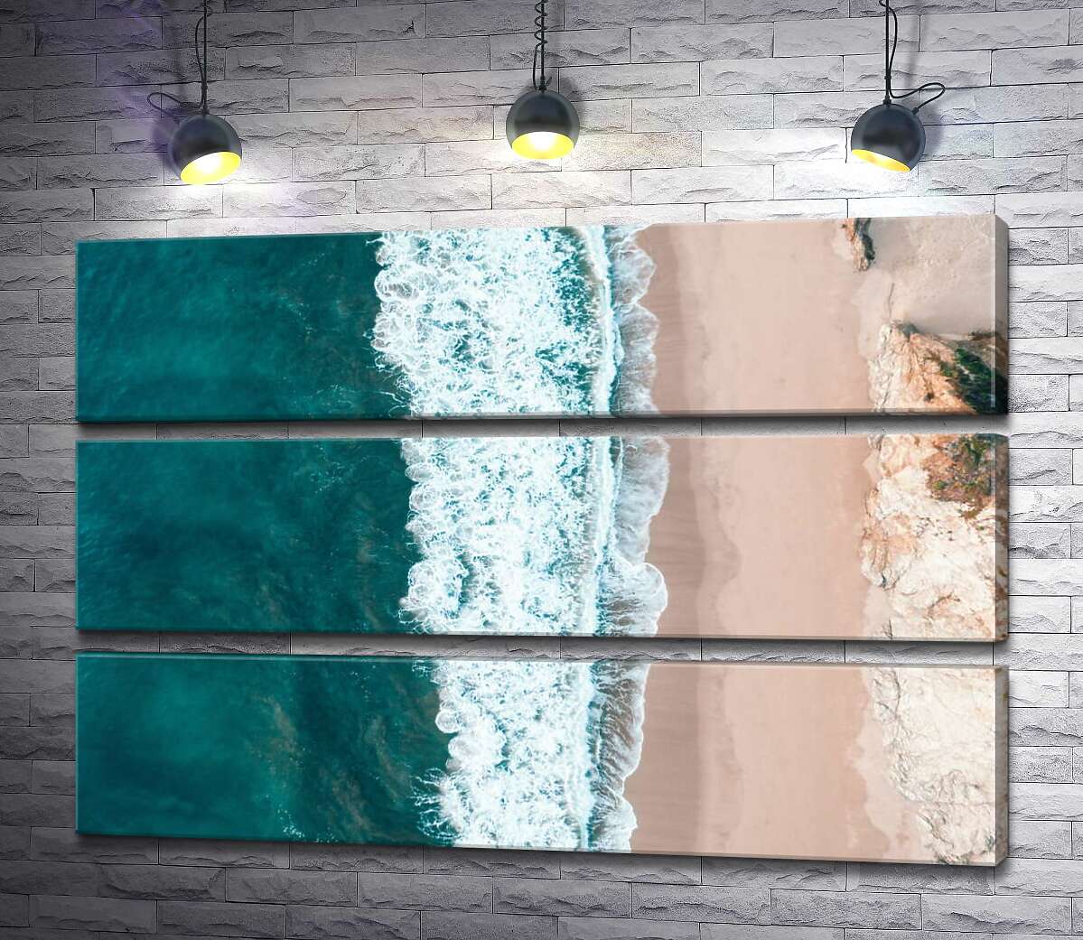 Модульная картина ArtPoster Темные воды океана касаются светлой полосы пляжа 90x60 см Модуль №13
Модульная картина ArtPoster Темные воды океана касаются светлой полосы пляжа 90x60 см Модуль №13