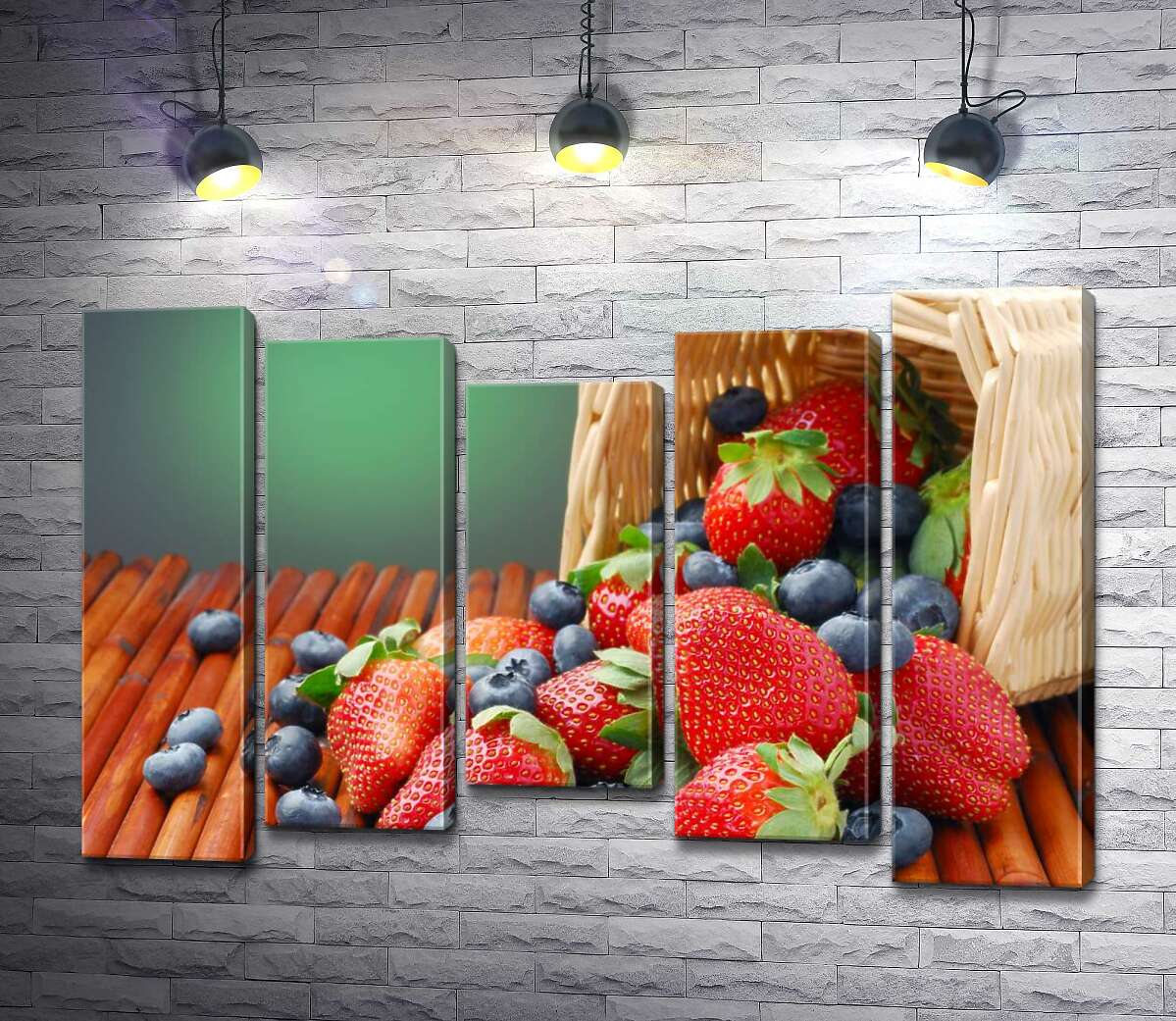 Модульная картина ArtPoster Сладкий вкус сочных клубники и черники 100x69 см Модуль №28
Модульная картина ArtPoster Сладкий вкус сочных клубники и черники 100x69 см Модуль №28