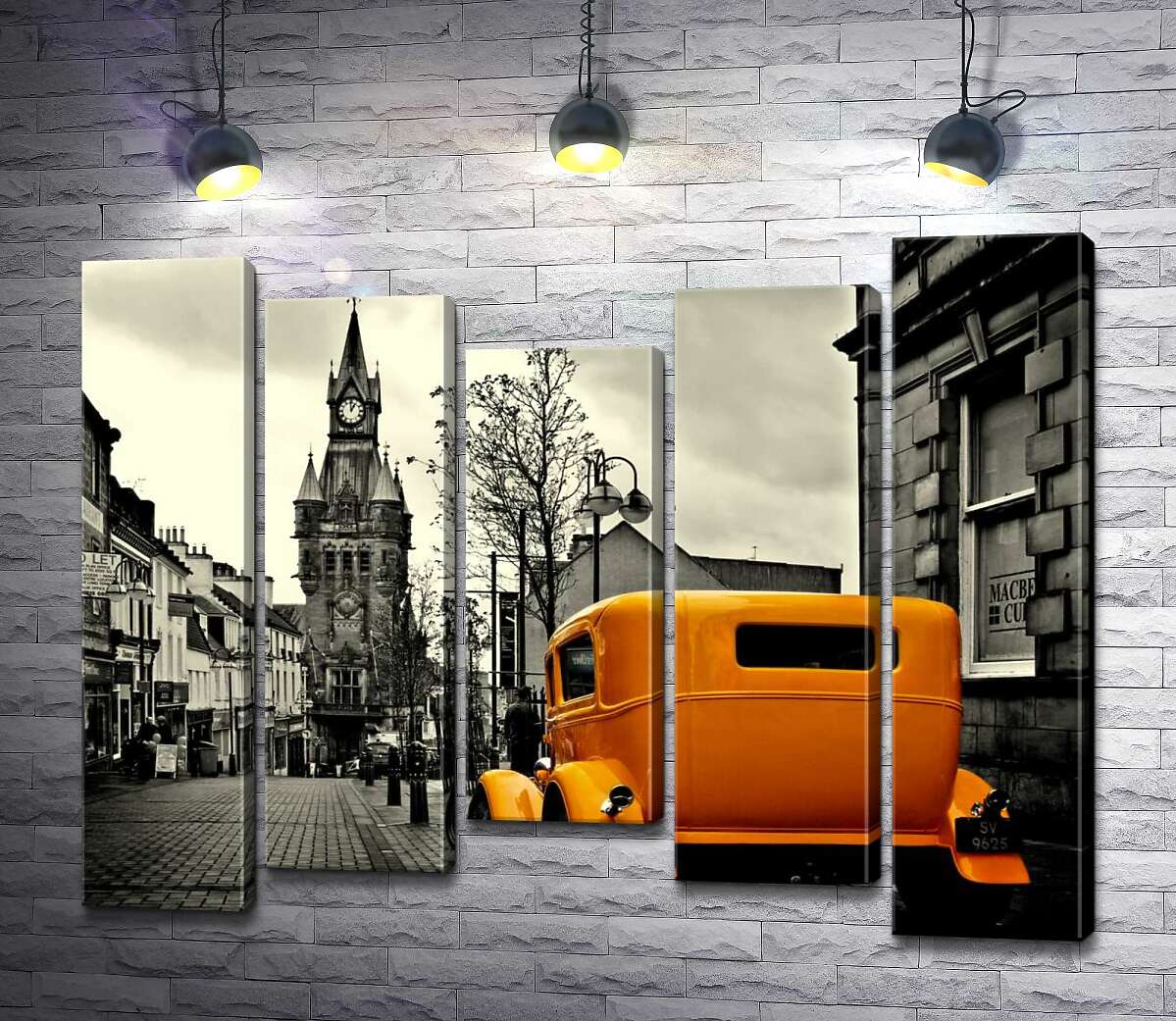 Модульная картина ArtPoster Солнечный ретро автомобиль на пасмурной улице шотландского городка 130x104 см Модуль №28
Модульная картина ArtPoster Солнечный ретро автомобиль на пасмурной улице шотландского городка 130x104 см Модуль №28