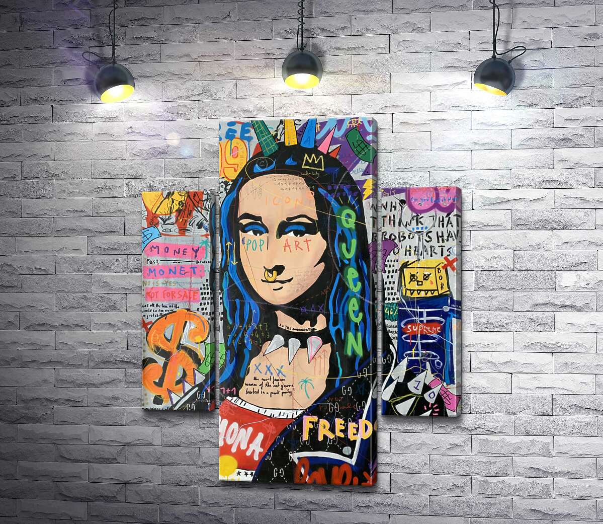 Модульная картина ArtPoster Супреме Мона (Supreme Mona) – Джисбар 100x129 см Модуль №7 
Модульная картина ArtPoster Супреме Мона (Supreme Mona) – Джисбар 100x129 см Модуль №7