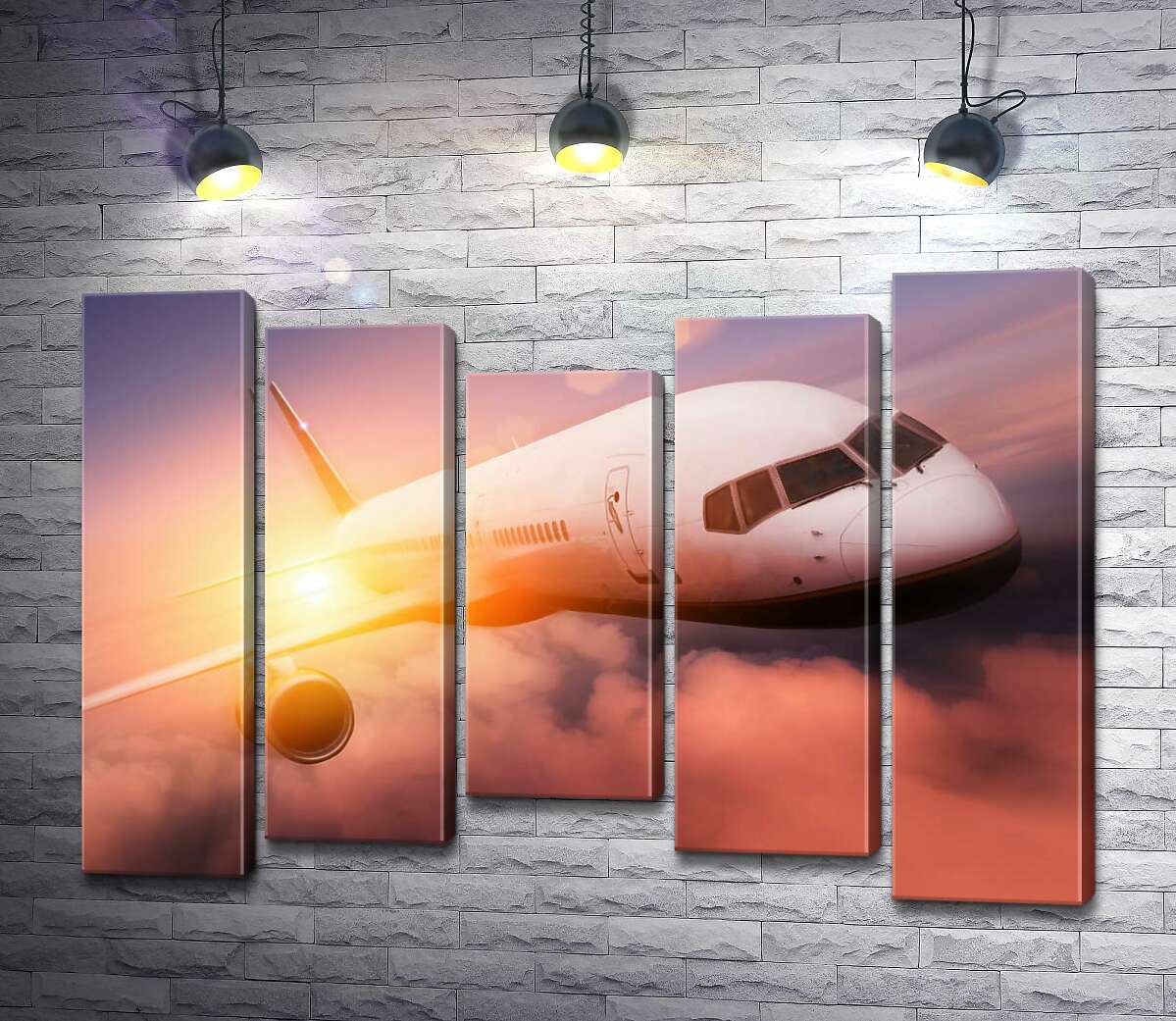 Модульная картина ArtPoster Скоростной полет самолета на заоблачной высоте 130x94 см Модуль №28
Модульная картина ArtPoster Скоростной полет самолета на заоблачной высоте 130x94 см Модуль №28