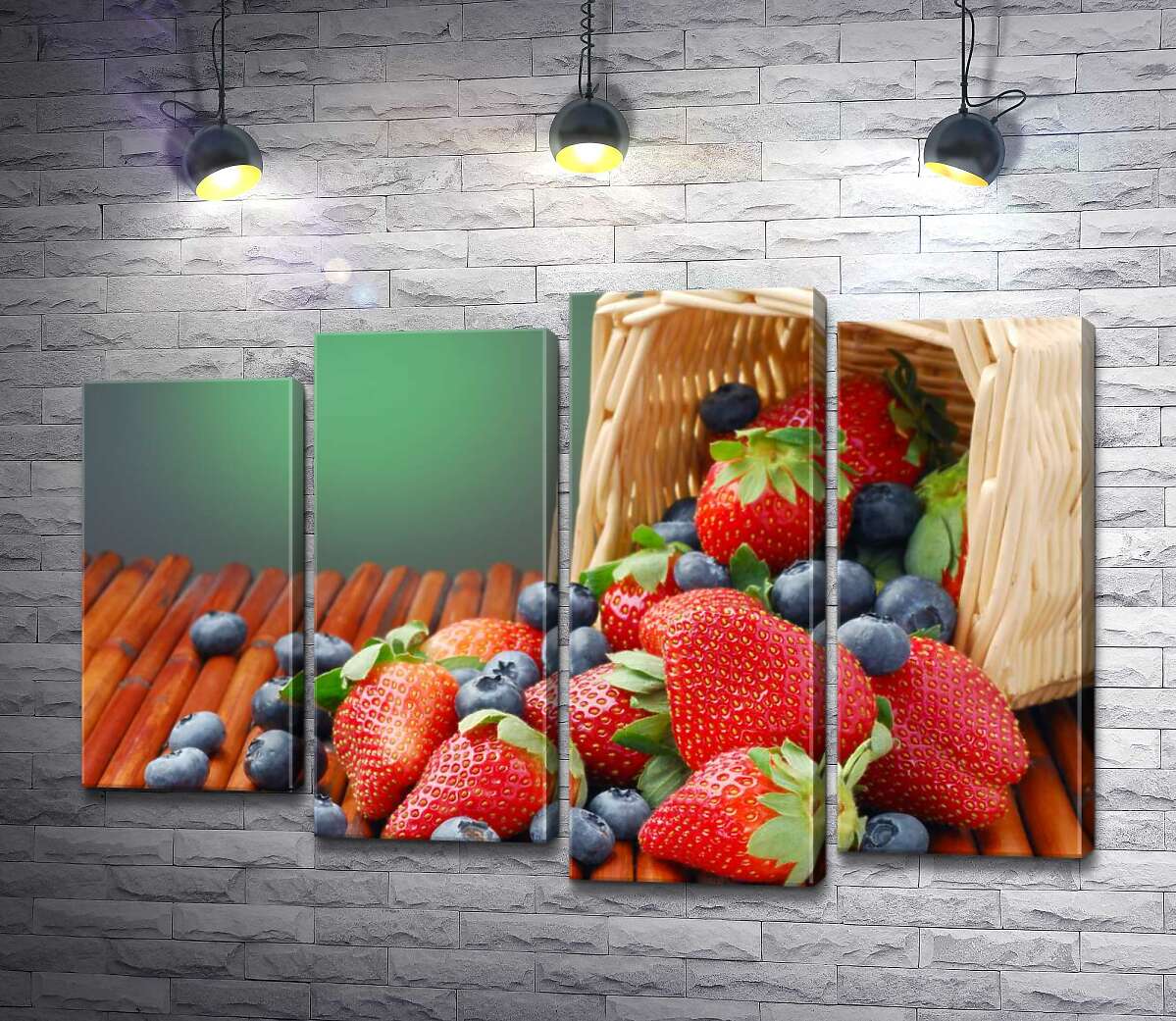 Модульная картина ArtPoster Сладкий вкус сочных клубники и черники 132x89 см Модуль №21
Модульная картина ArtPoster Сладкий вкус сочных клубники и черники 132x89 см Модуль №21